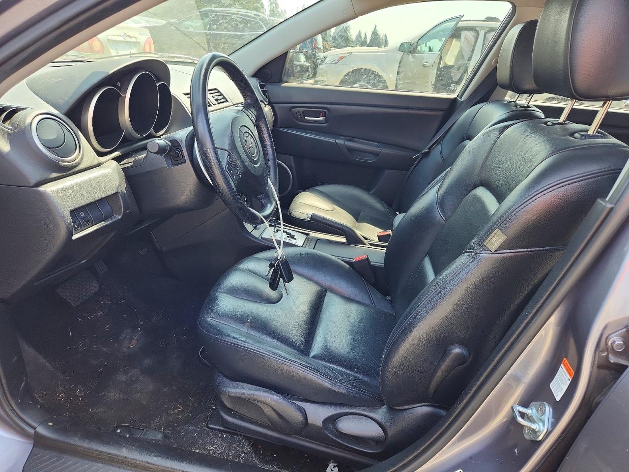 2006 Mazda 3 Hatchback Gray vin: JM1BK343961493043