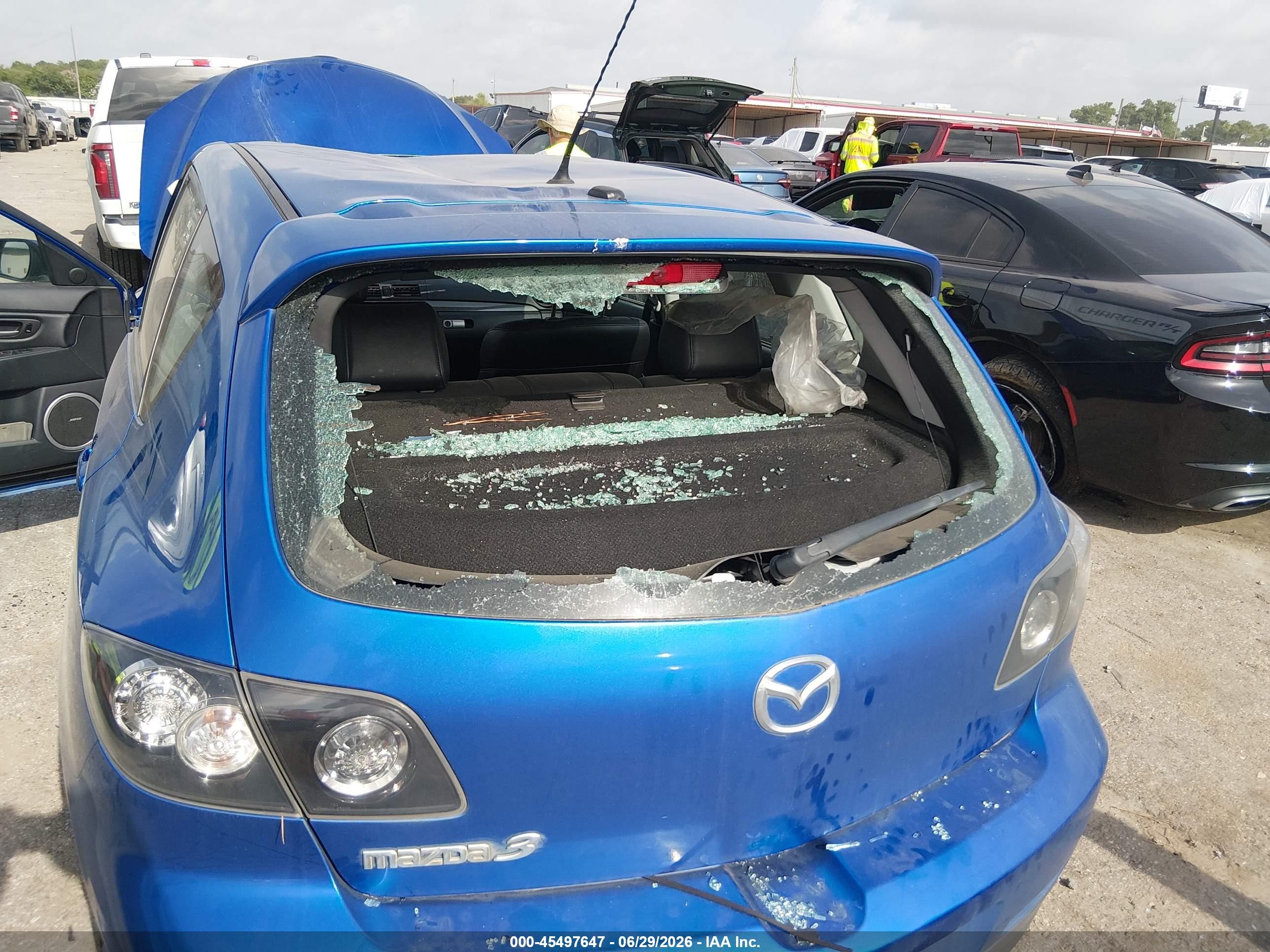 2006 Mazda Mazda3 S Grand Touring Blue vin: JM1BK343961525635