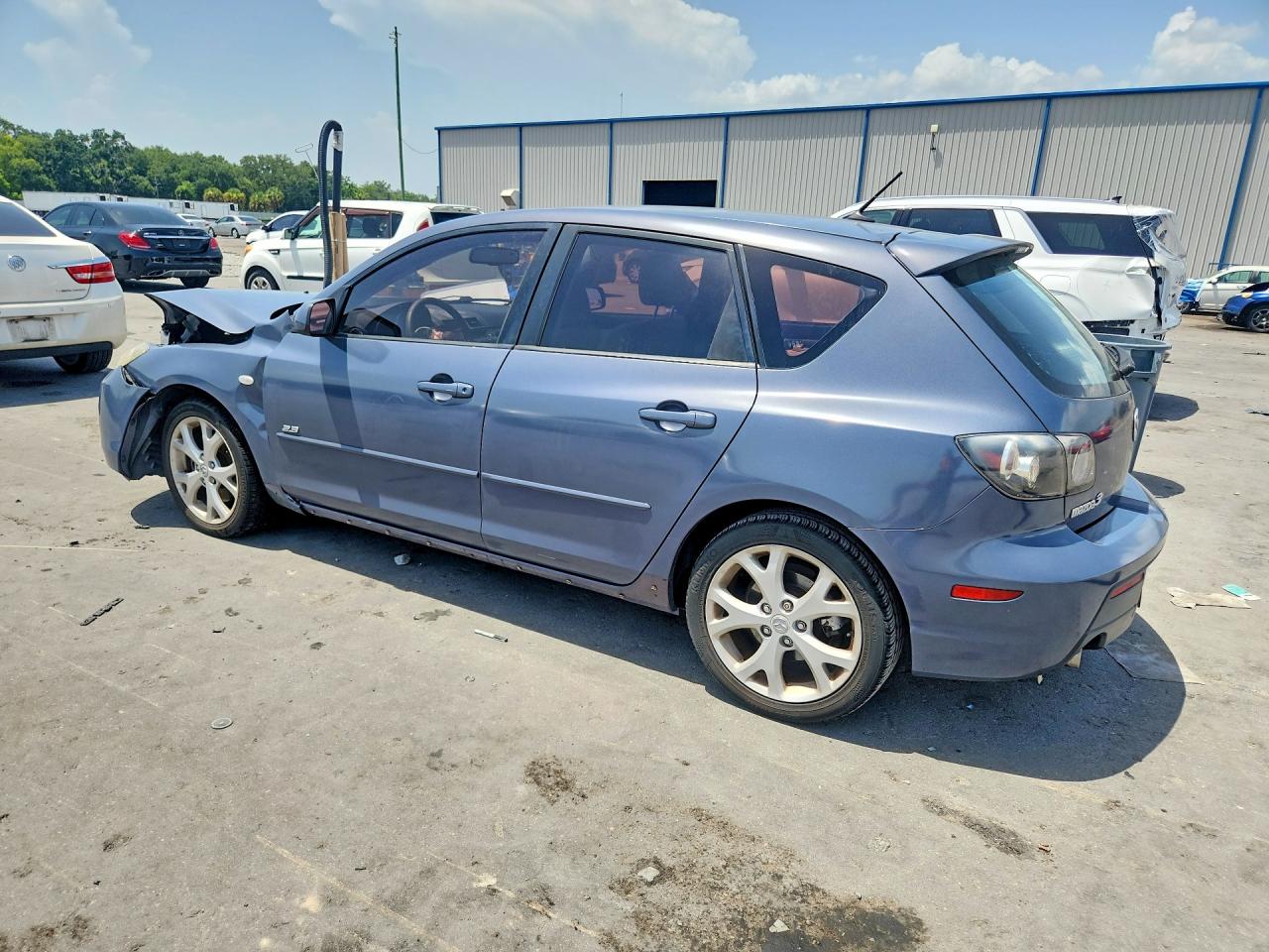 2009 Mazda 3 S Blue vin: JM1BK343991219569