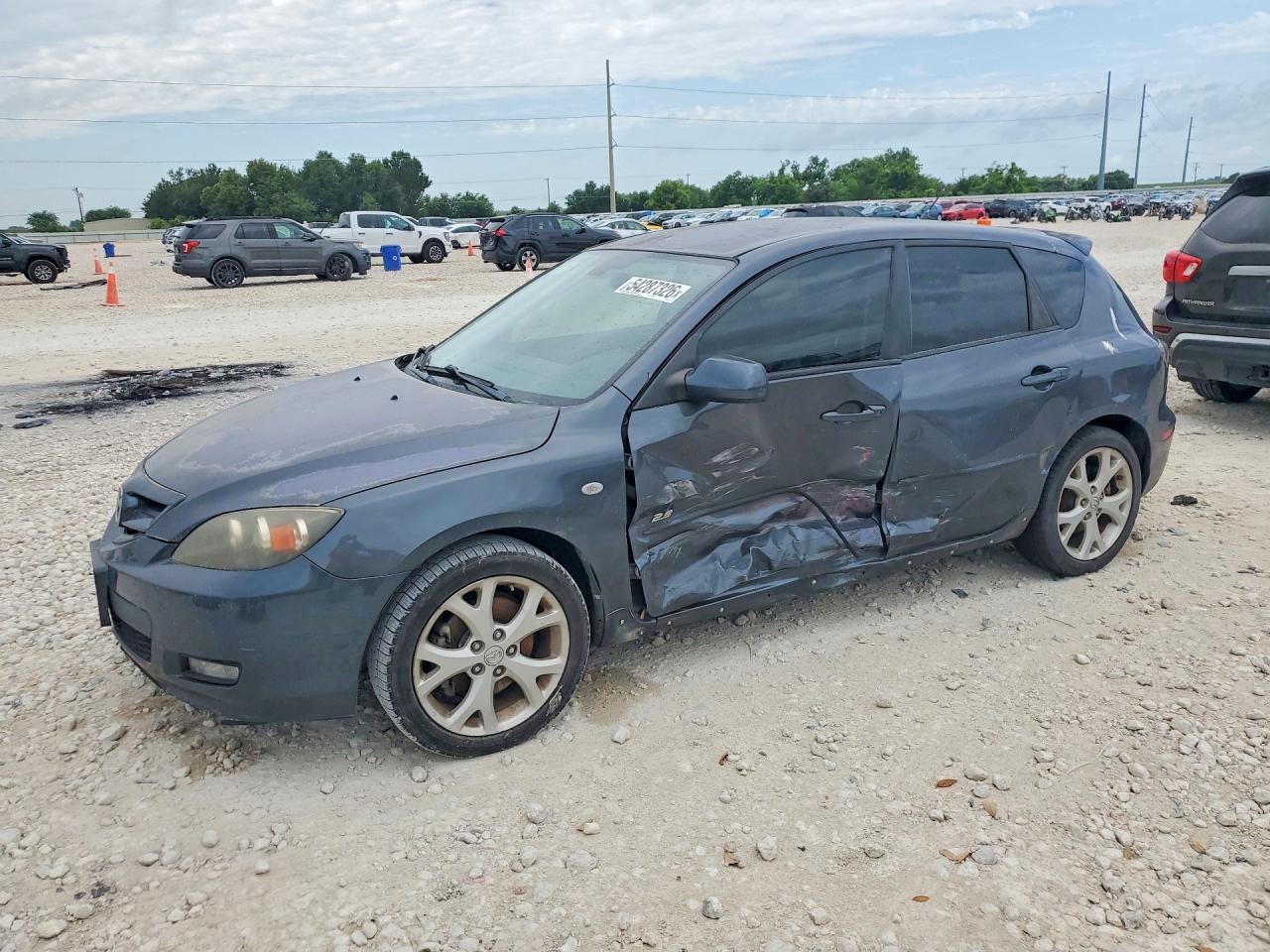 2009 Mazda 3 S Charcoal vin: JM1BK343991244164
