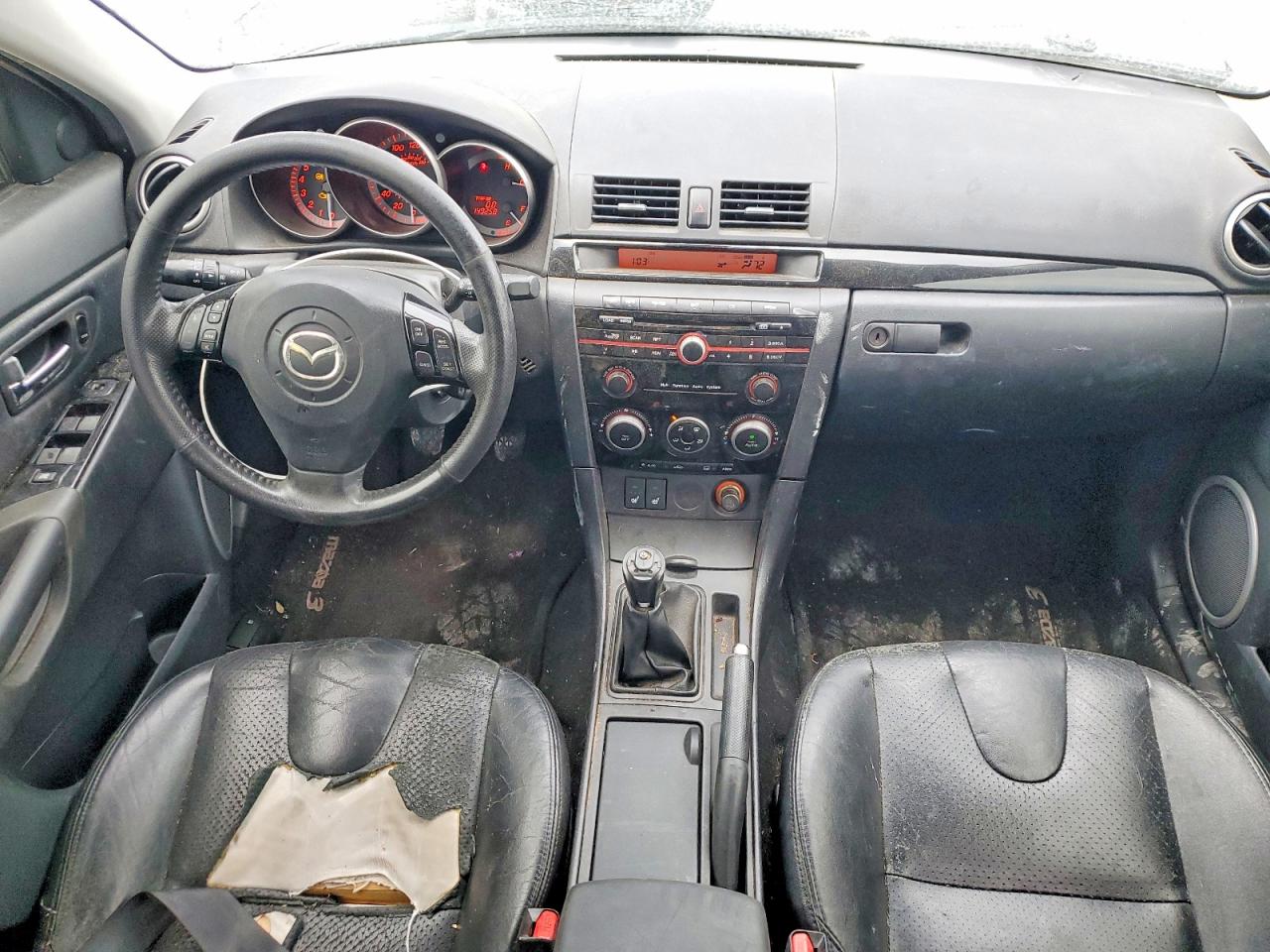 2009 Mazda 3 S Угольный vin: JM1BK343991244164