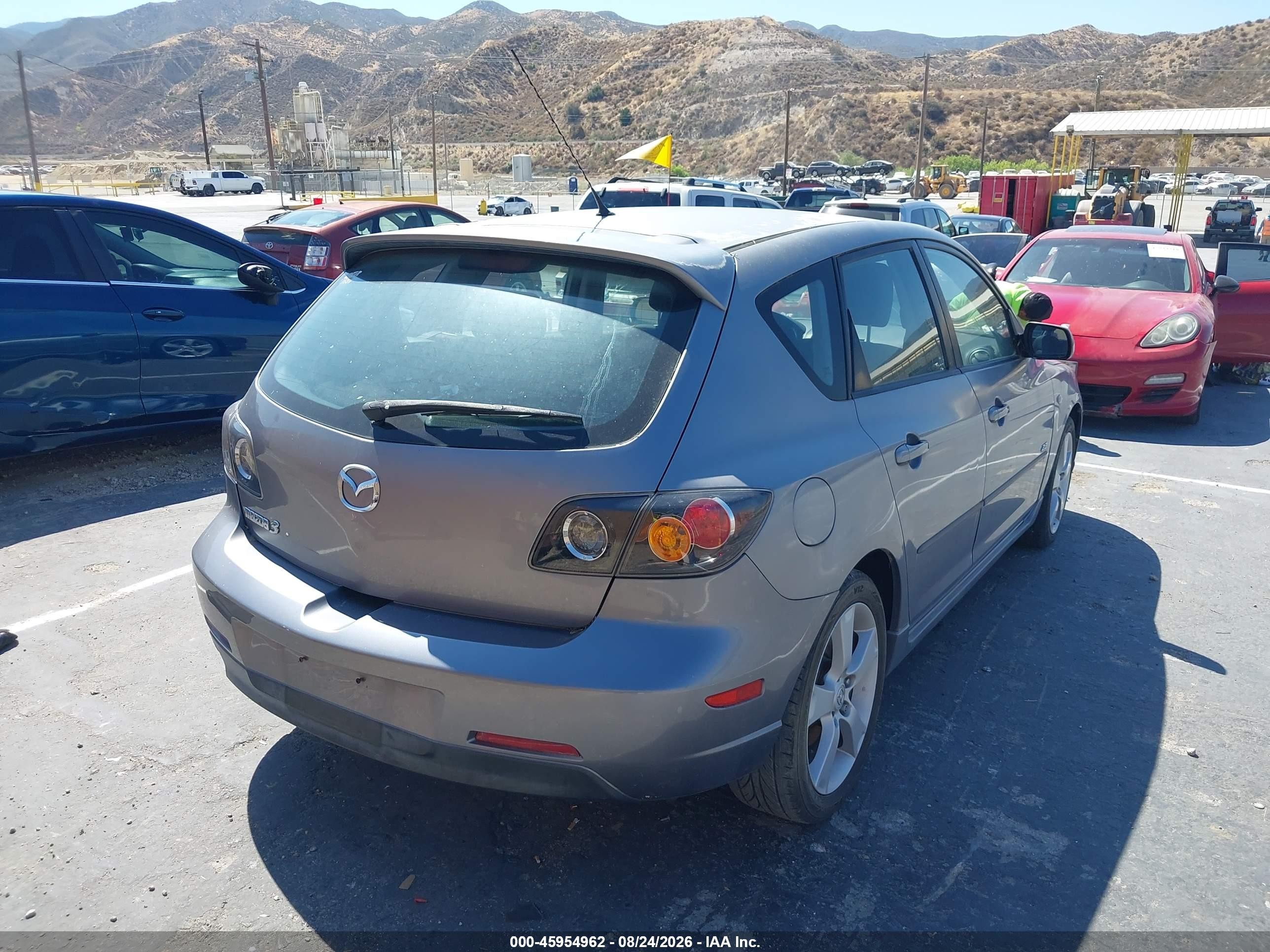2004 Mazda Mazda3 S Red vin: JM1BK343X41157799