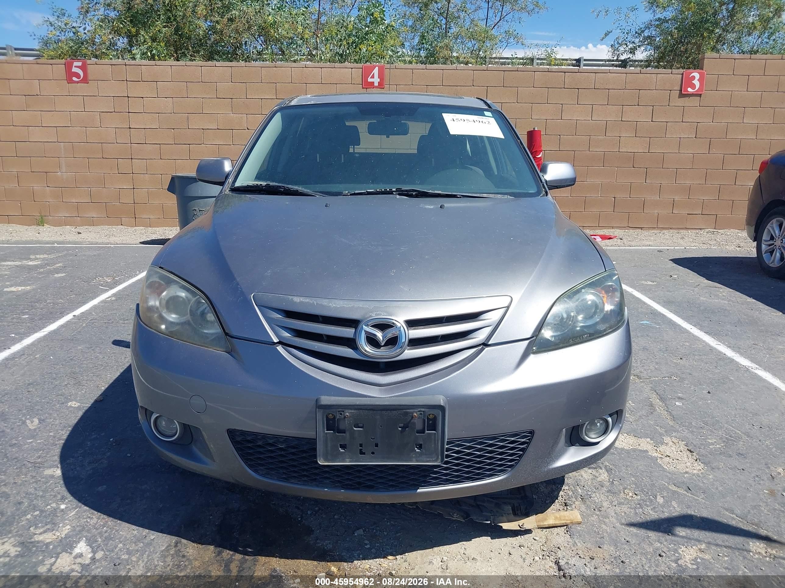 2004 Mazda Mazda3 S Red vin: JM1BK343X41157799