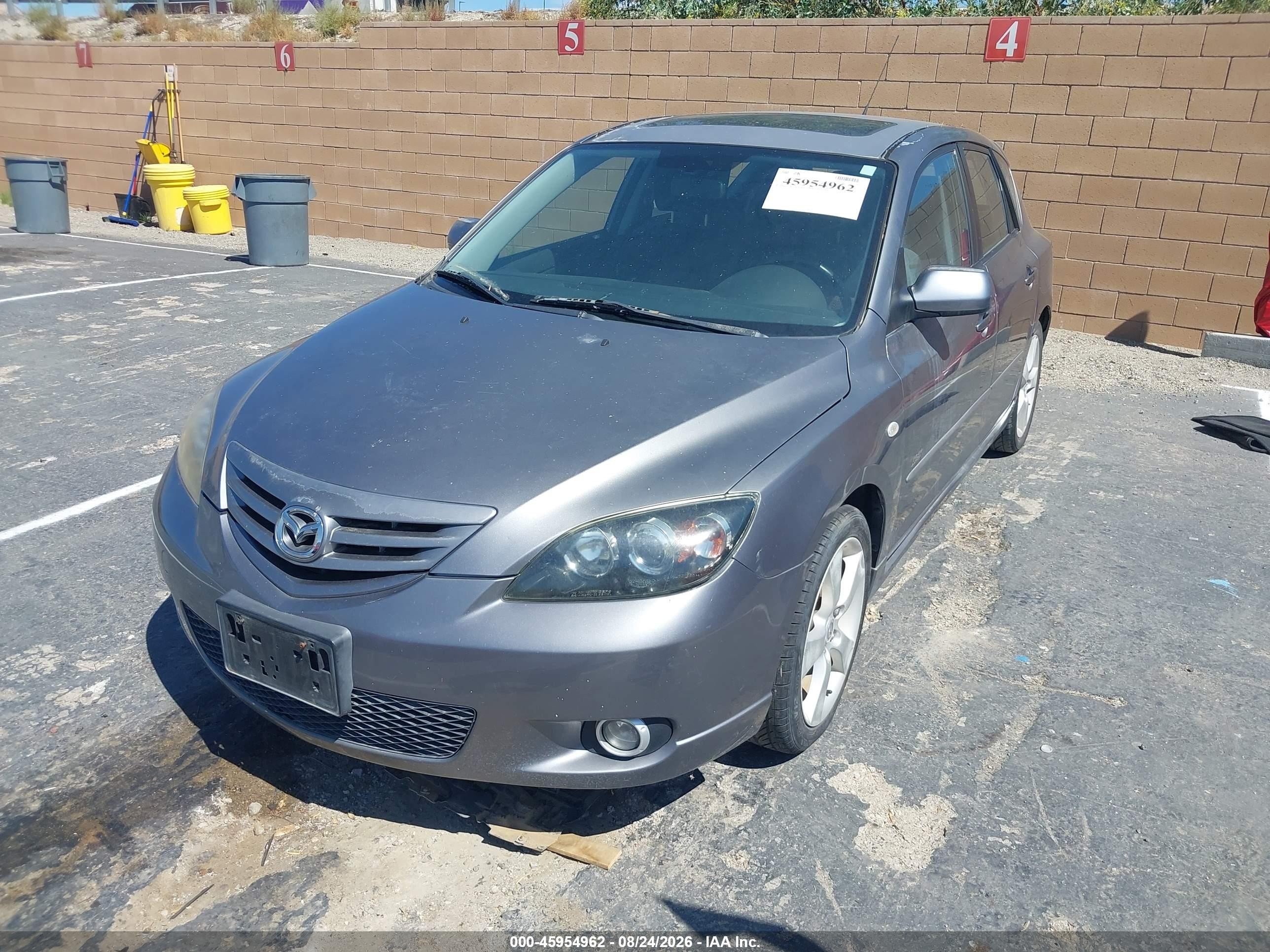 2004 Mazda Mazda3 S Red vin: JM1BK343X41157799