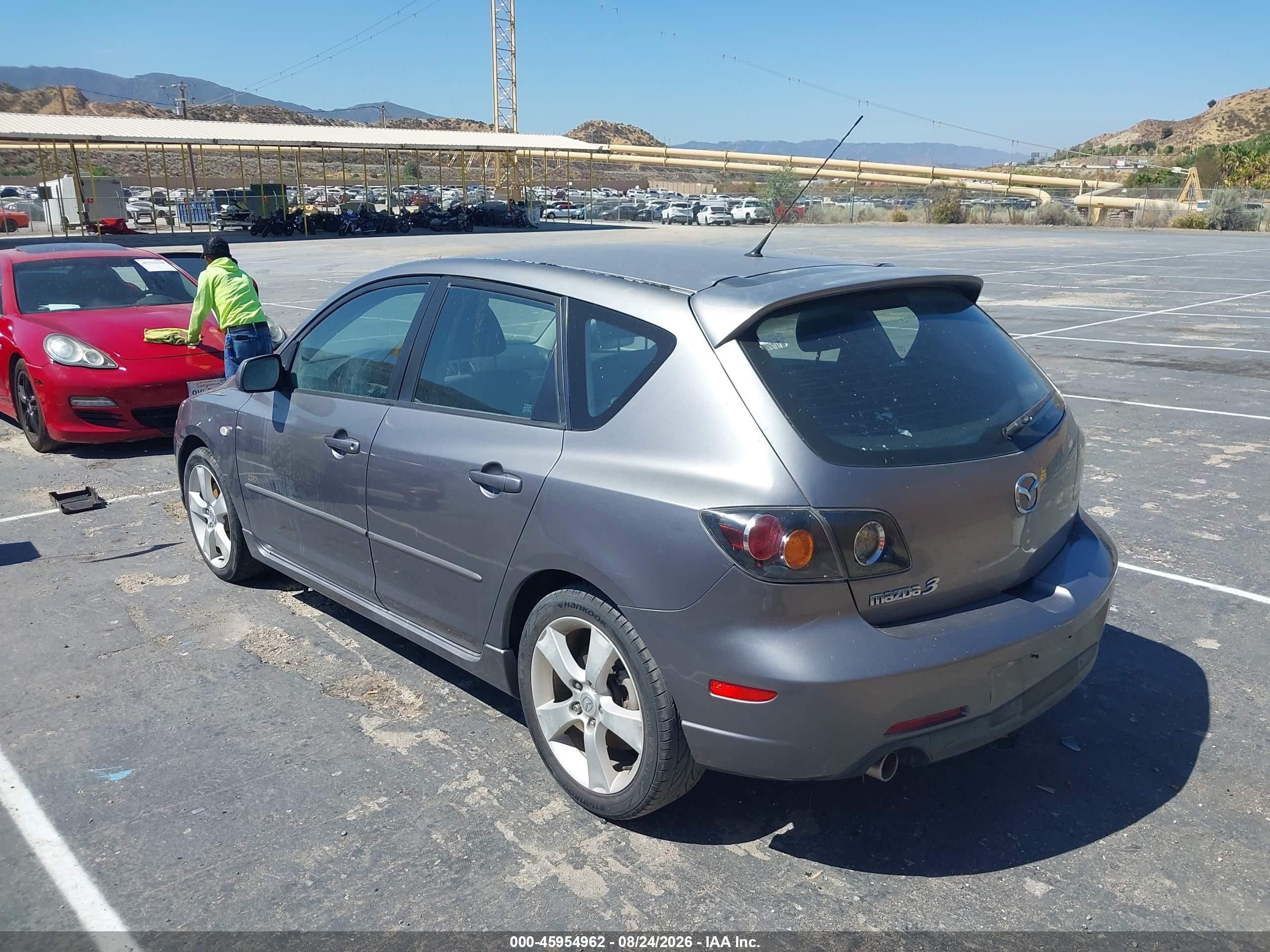 2004 Mazda Mazda3 S Red vin: JM1BK343X41157799