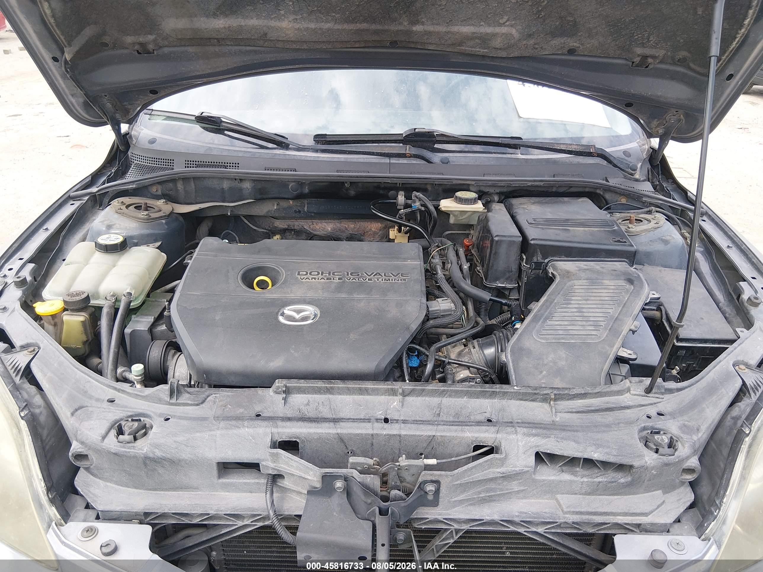 2006 Mazda 3 Hatchback Gray vin: JM1BK343X61455708