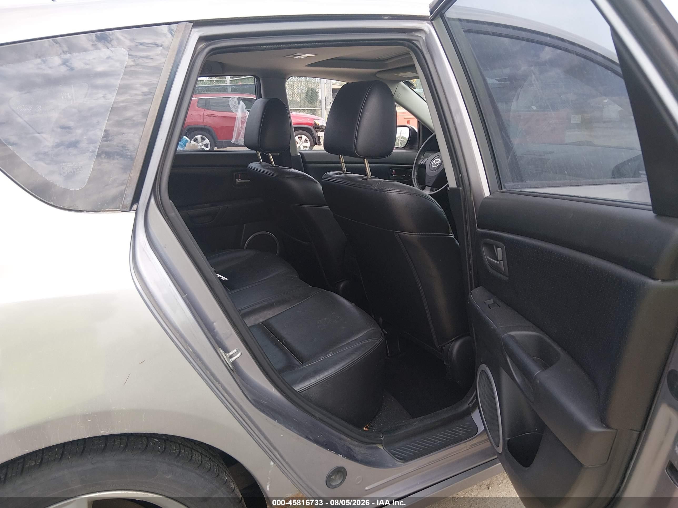 2006 Mazda 3 Hatchback Gray vin: JM1BK343X61455708