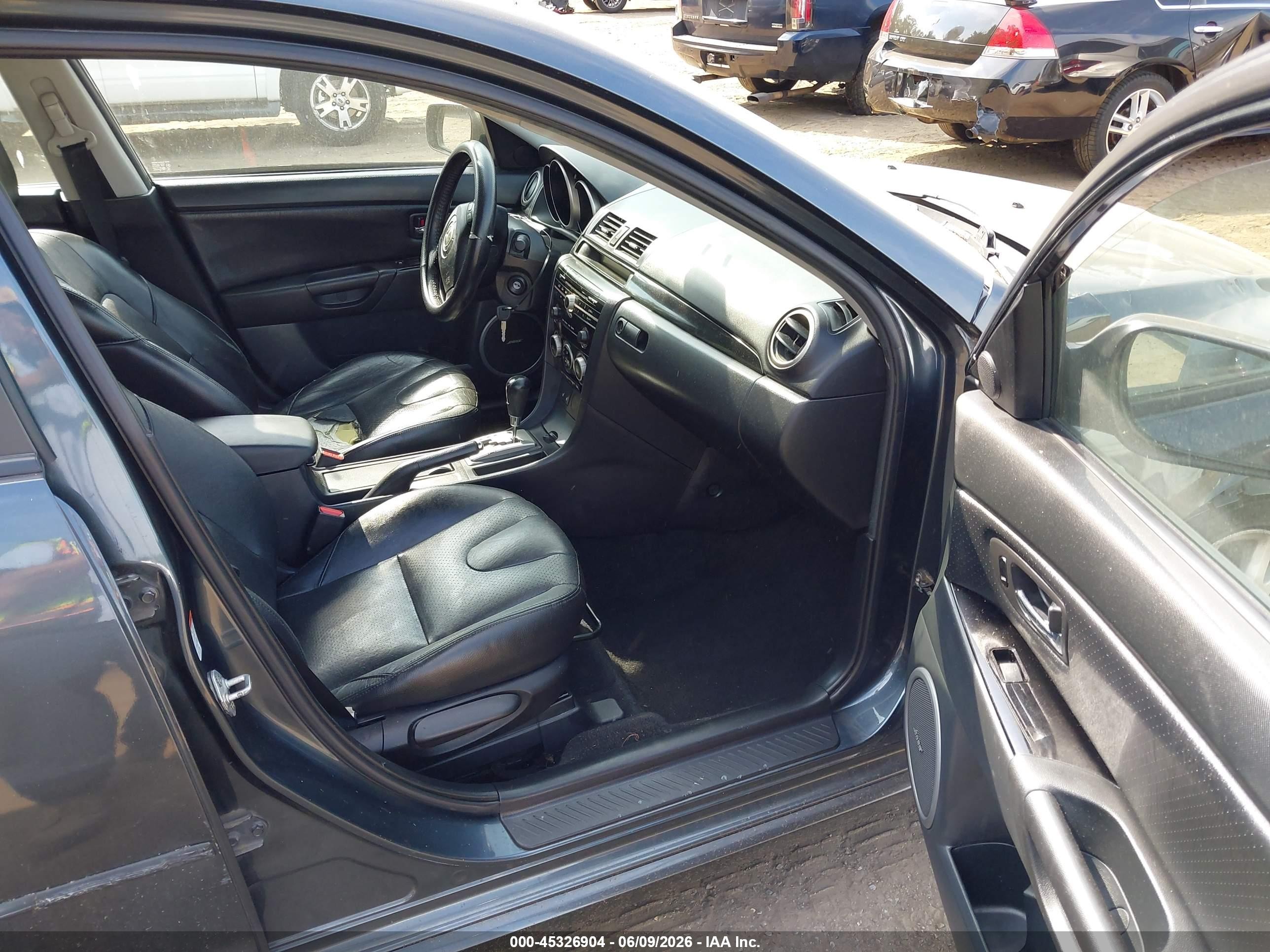 2009 Mazda Mazda3 S Grand Touring Серый vin: JM1BK343X91204594