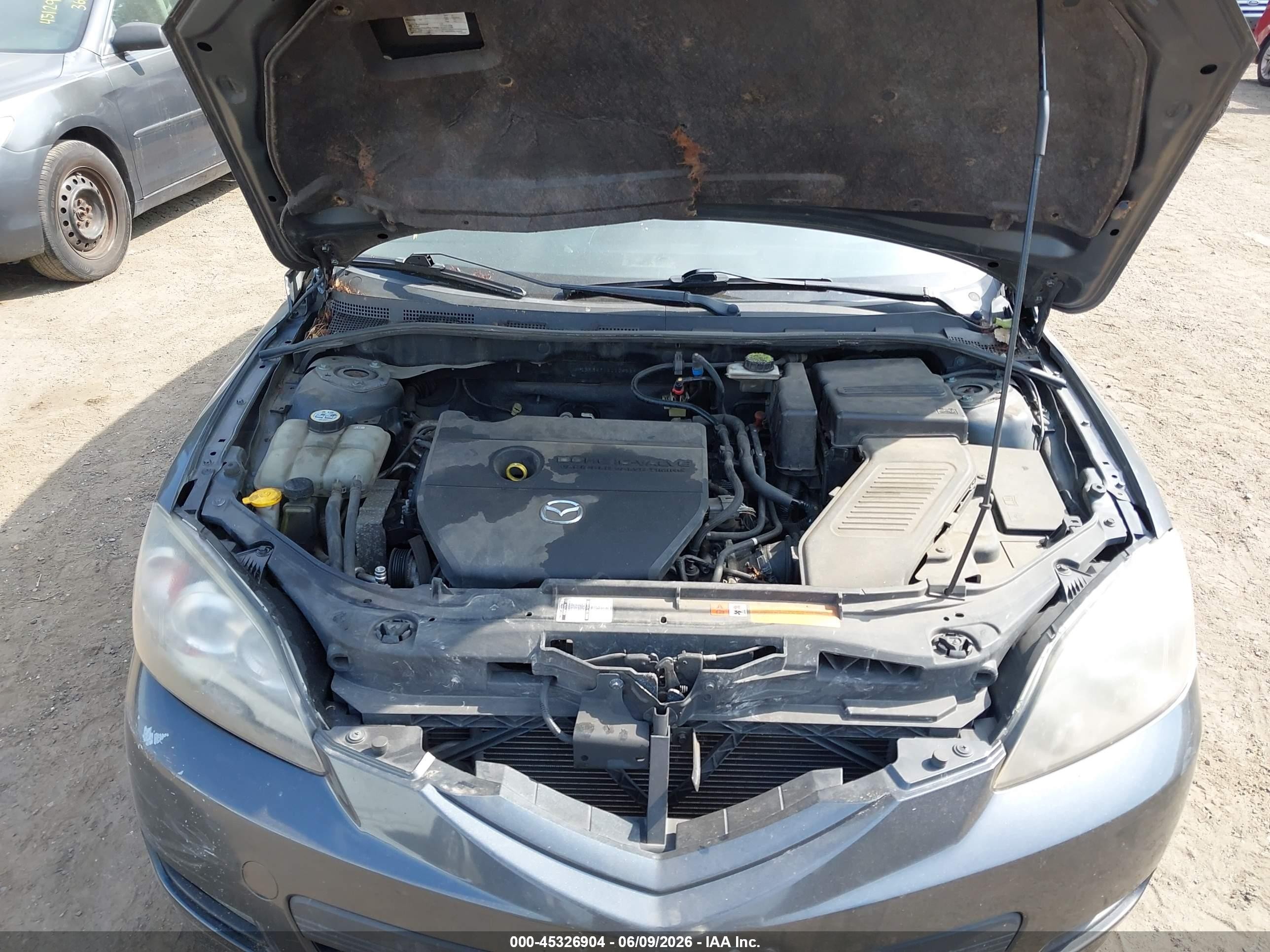 2009 Mazda Mazda3 S Grand Touring Серый vin: JM1BK343X91204594