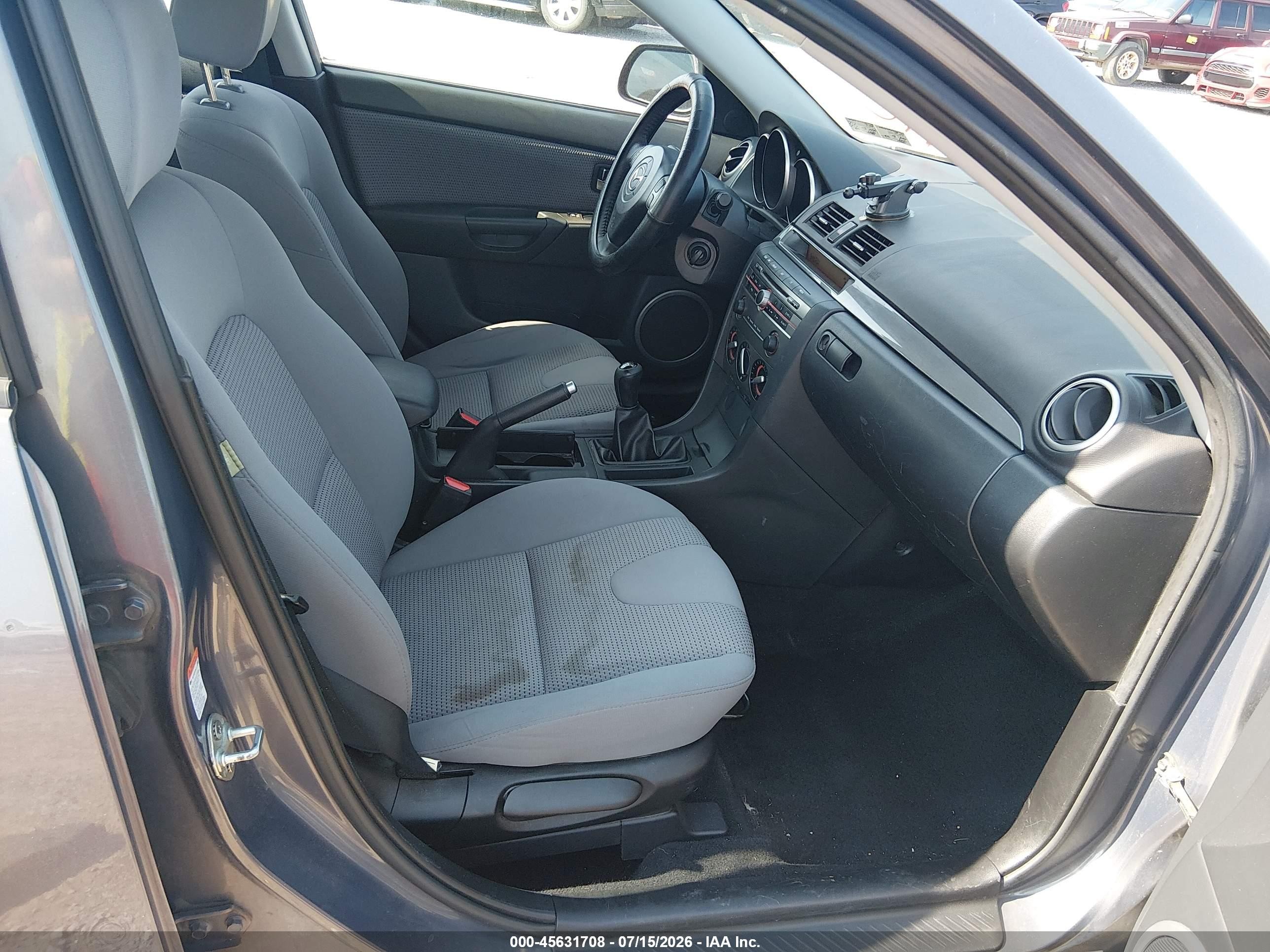 2008 Mazda Mazda3 S Sport Blue vin: JM1BK344081827519