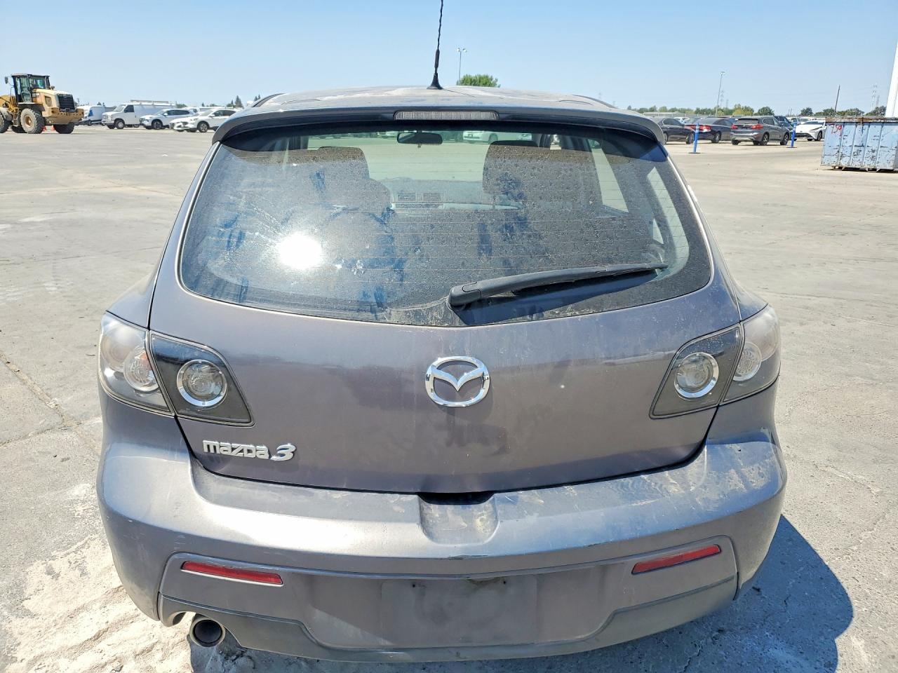 2008 Mazda 3 Hatchback Серый vin: JM1BK344081838407