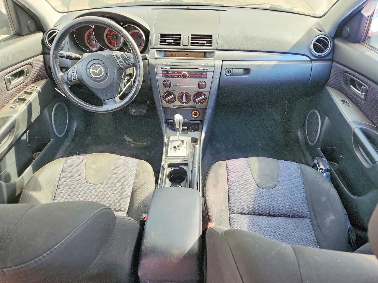 2008 Mazda 3 Hatchback Серый vin: JM1BK344081838407