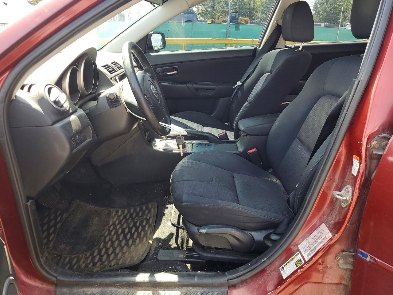 2009 Mazda 3 S Burgundy vin: JM1BK344091233904