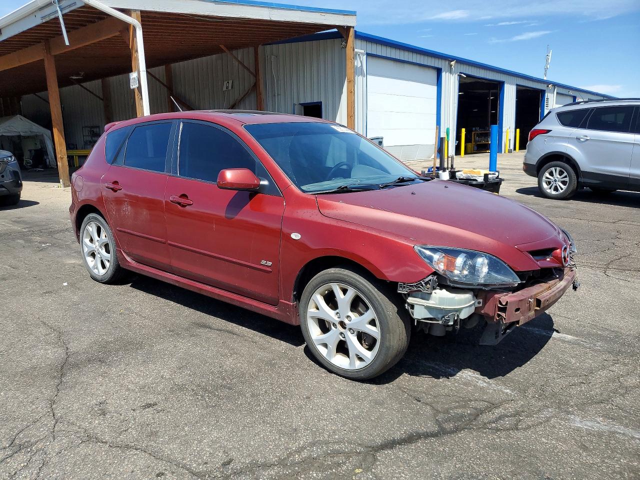 2009 Mazda 3 S Burgundy vin: JM1BK344091233904