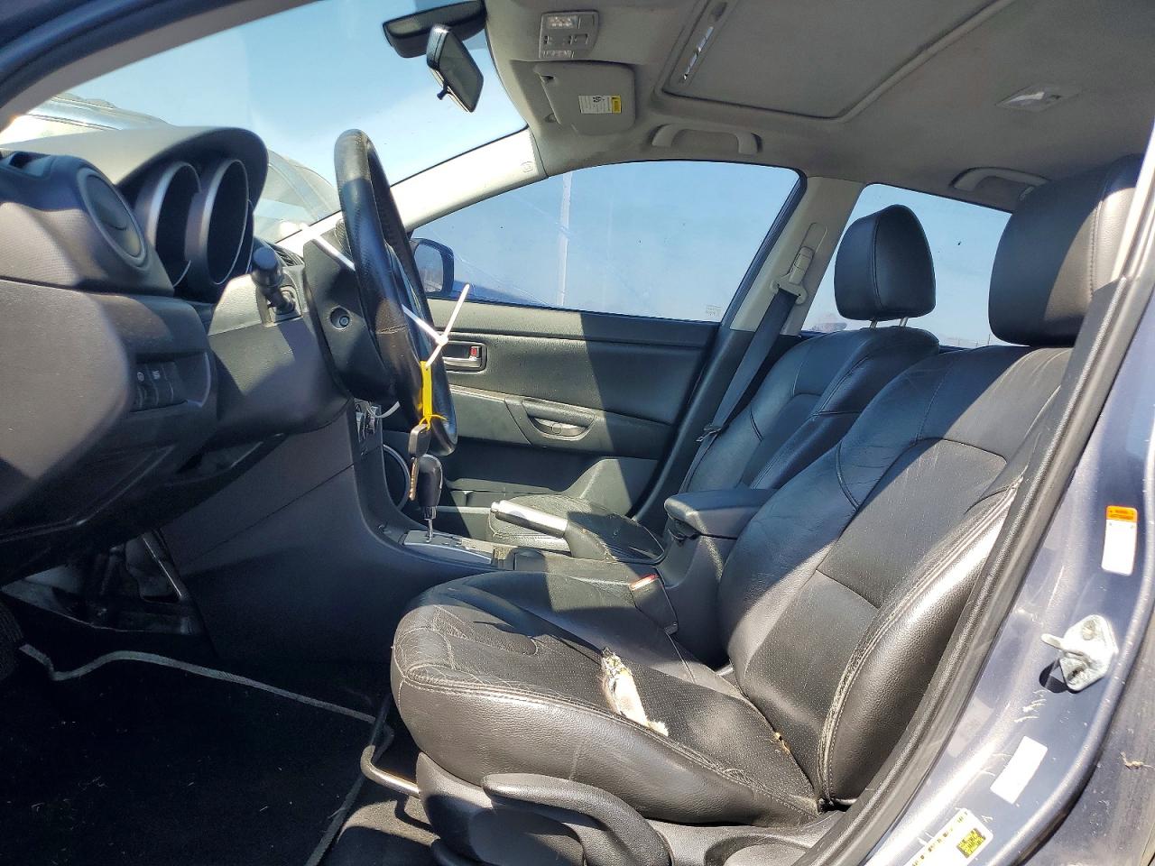 2007 Mazda 3 Hatchback Gray vin: JM1BK344171672249