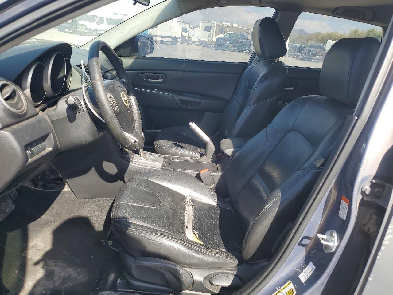 2007 Mazda 3 Hatchback Gray vin: JM1BK344171672249