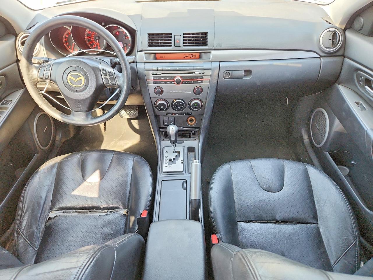2007 Mazda 3 Hatchback Gray vin: JM1BK344171672249