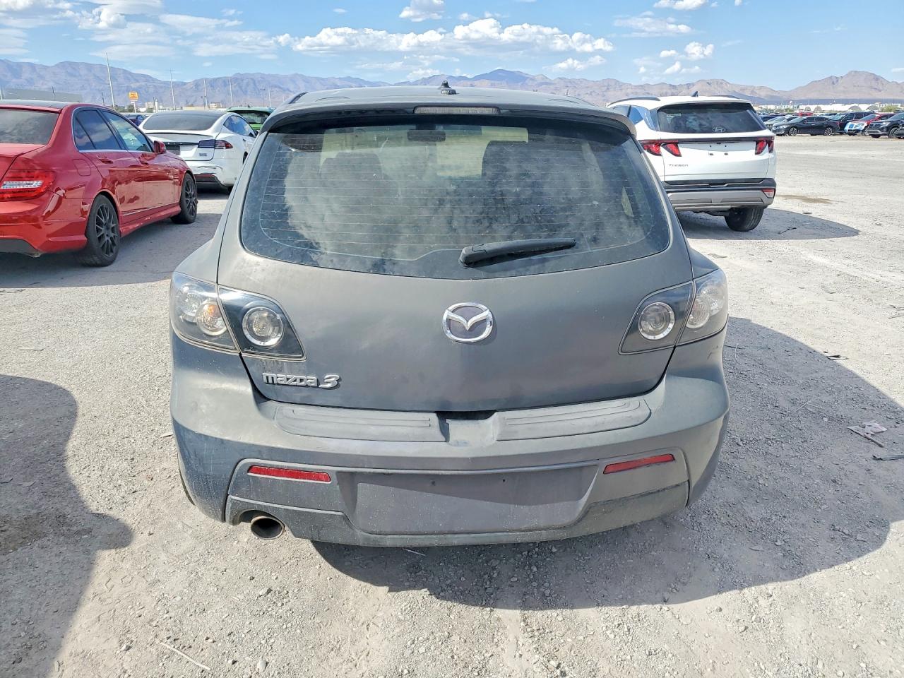 2007 Mazda 3 Hatchback Gray vin: JM1BK344171672249