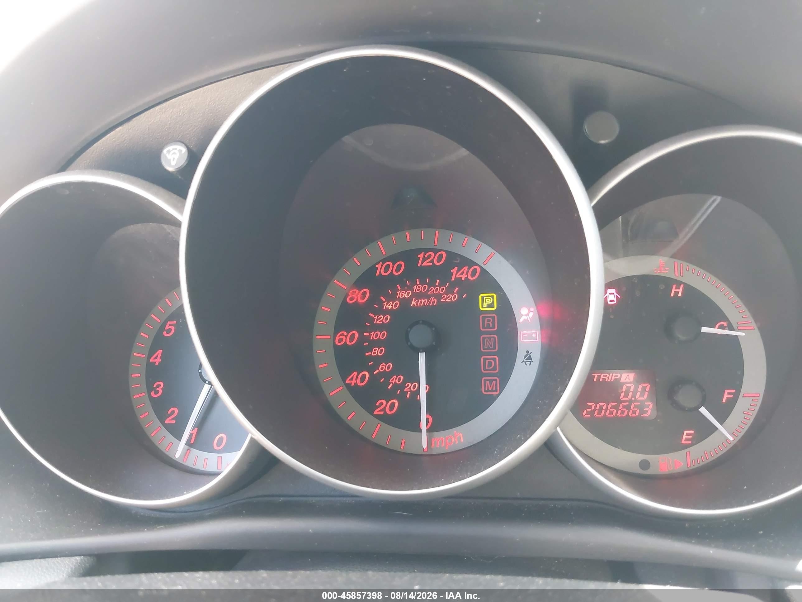 2008 Mazda Mazda3 S Touring Gray vin: JM1BK344181171265