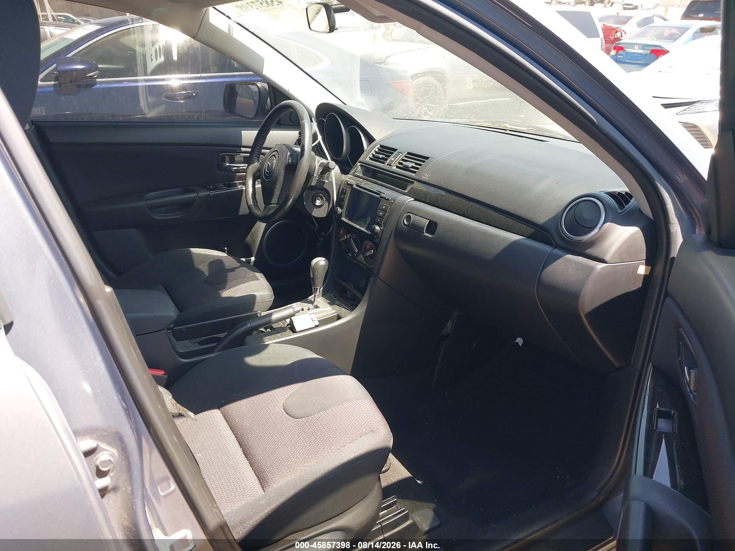 2008 Mazda Mazda3 S Touring Gray vin: JM1BK344181171265