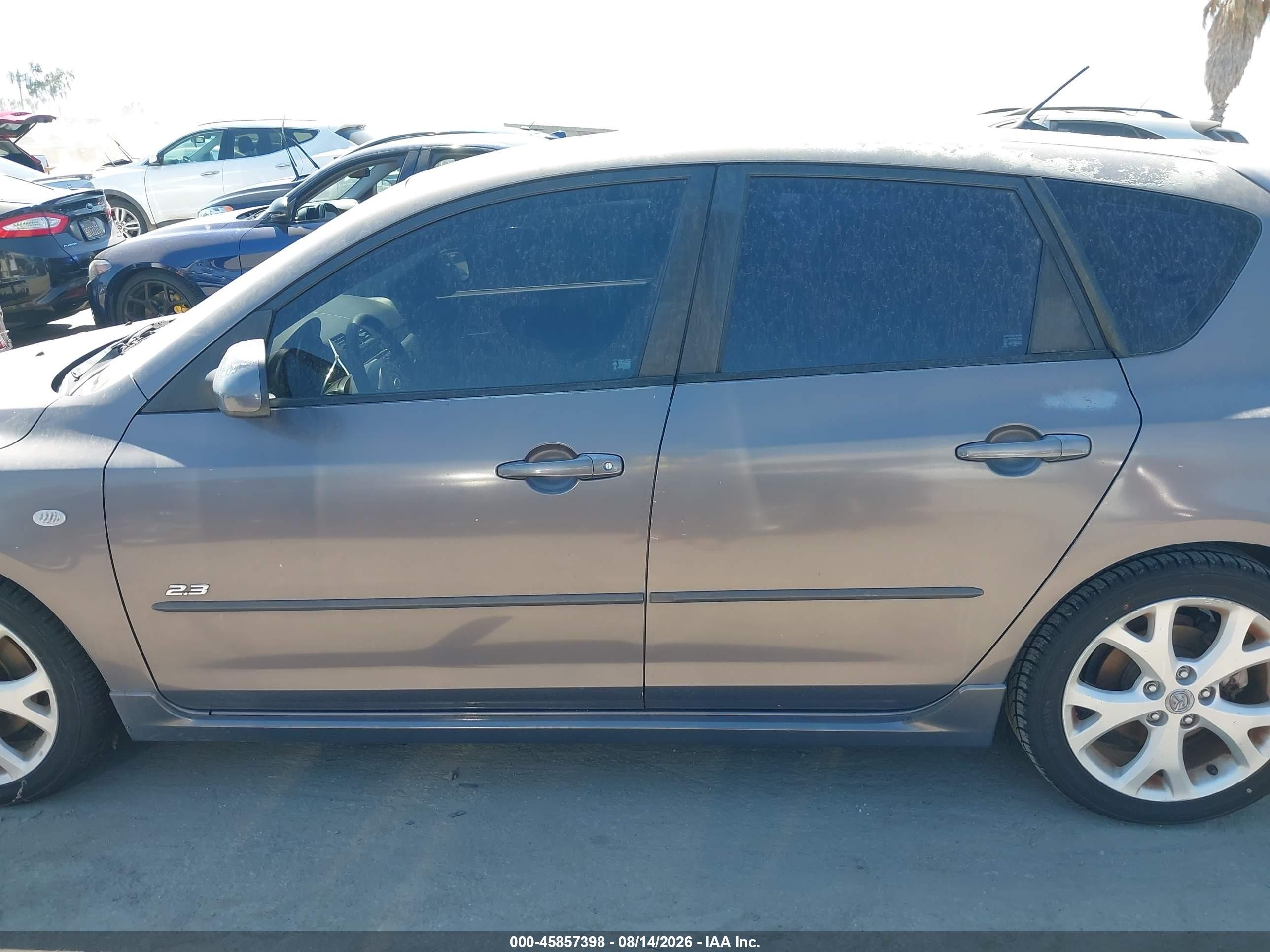 2008 Mazda Mazda3 S Touring Gray vin: JM1BK344181171265