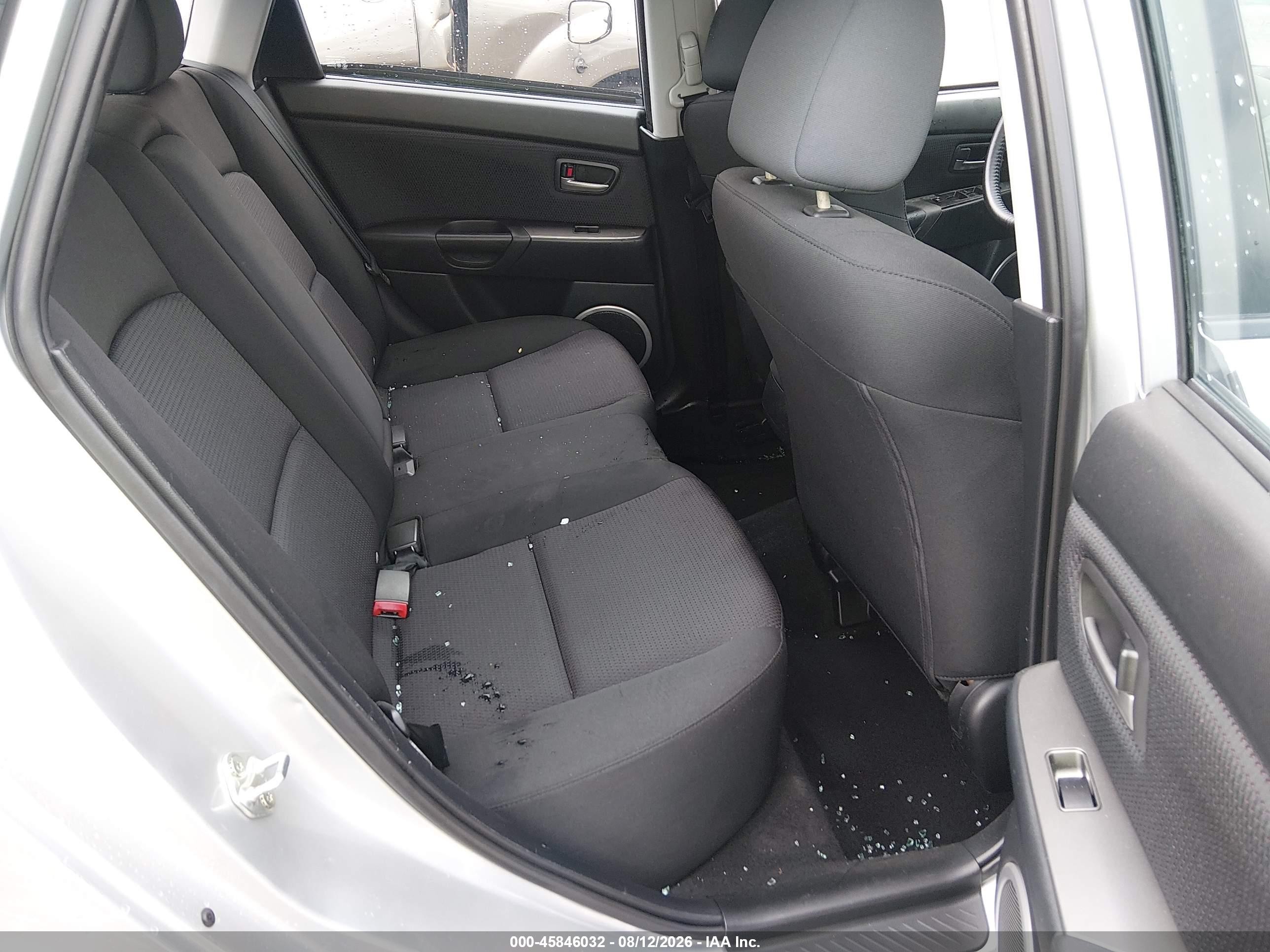 2008 Mazda Mazda3 S Touring Silver vin: JM1BK344181797608