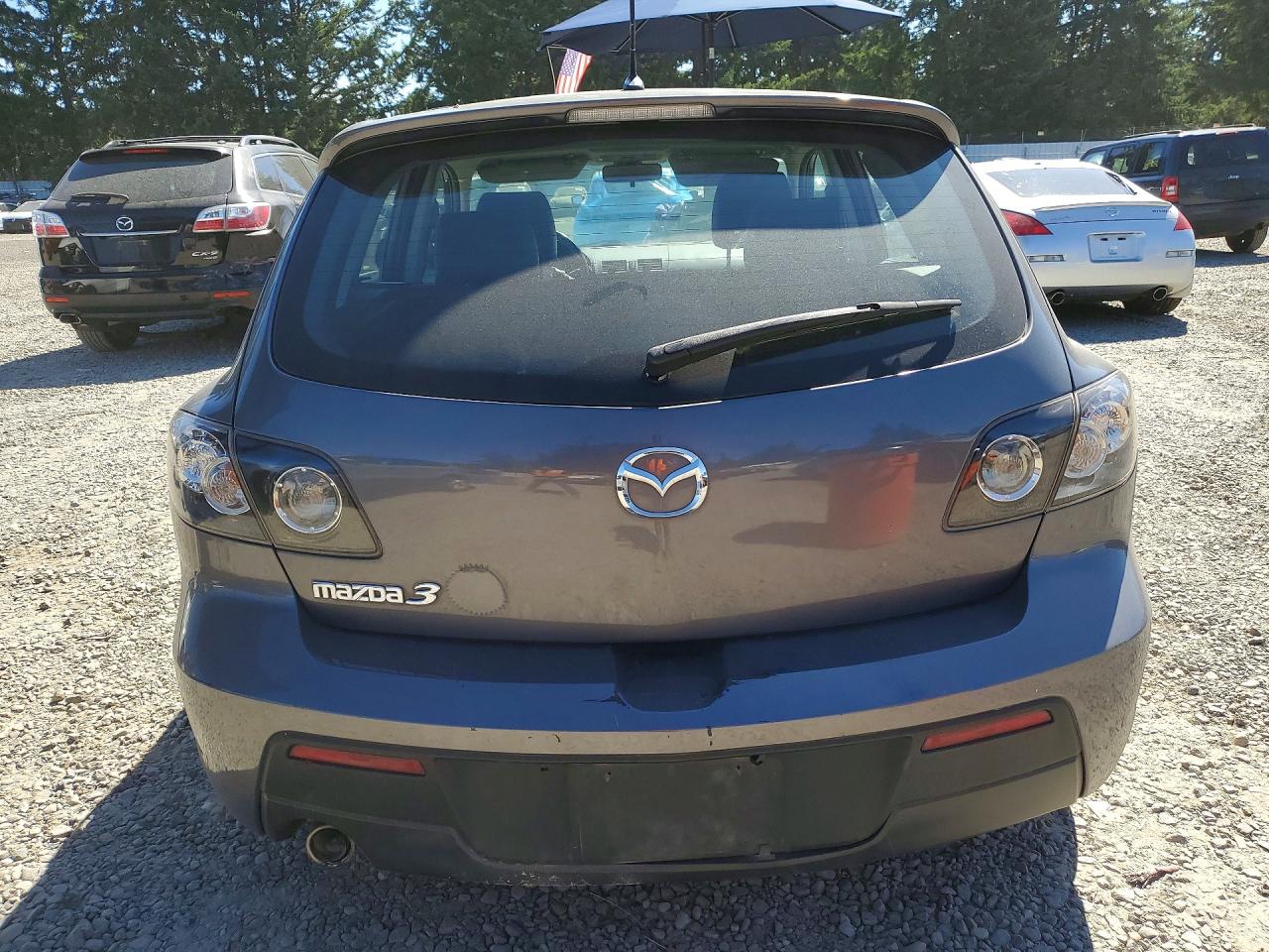 2009 Mazda 3 S Gray vin: JM1BK344191232518