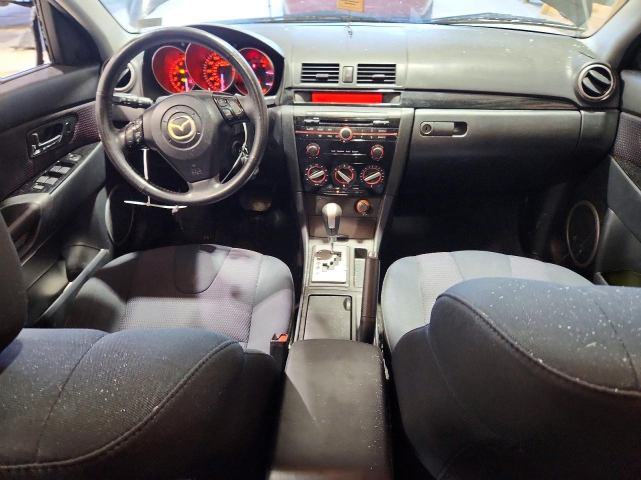 2009 Mazda 3 S Black vin: JM1BK344191233457