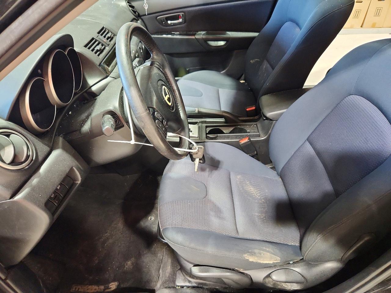2009 Mazda 3 S Black vin: JM1BK344191233457