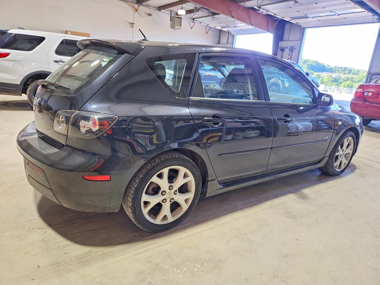 2009 Mazda 3 S Black vin: JM1BK344191233457