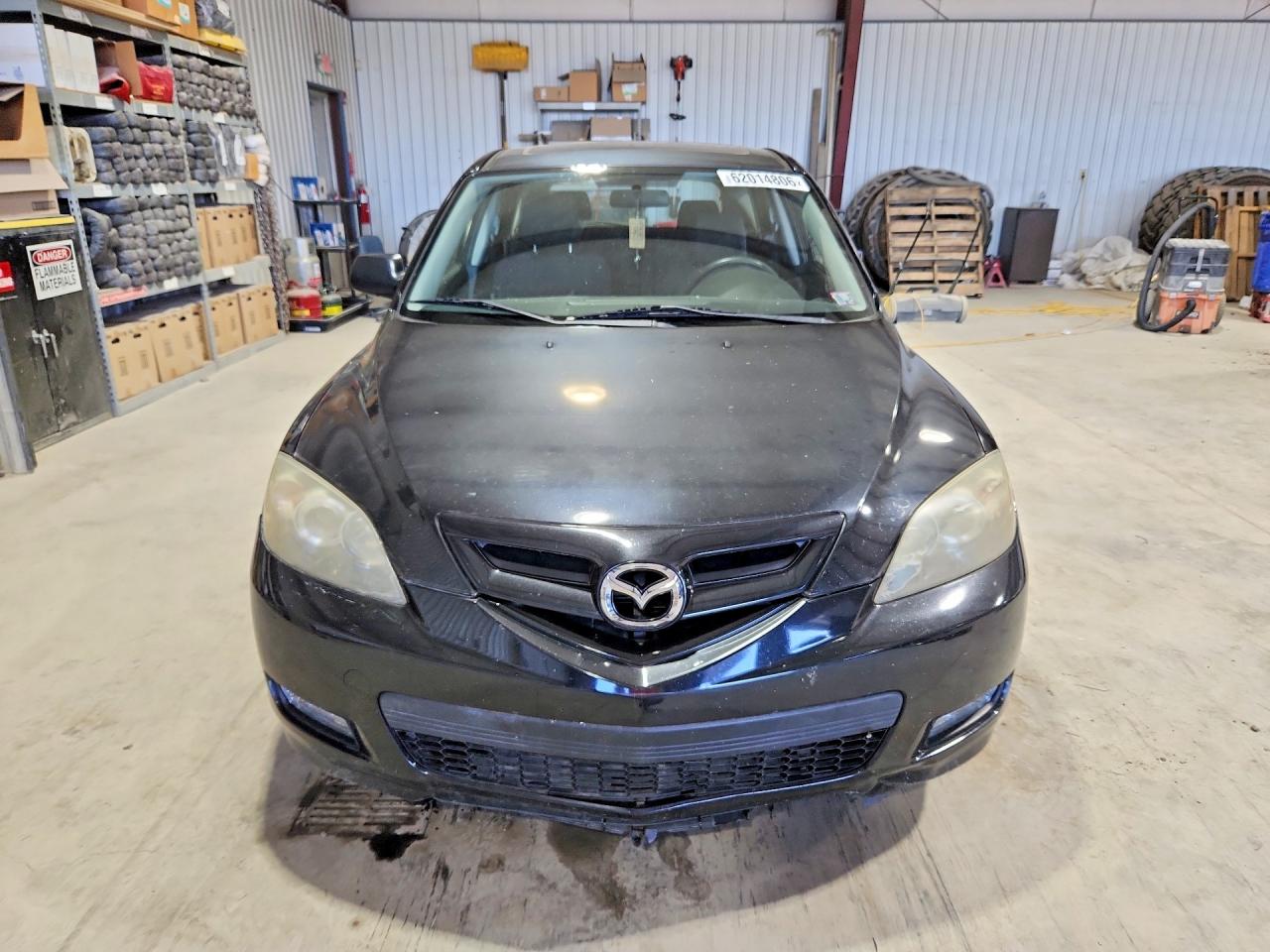 2009 Mazda 3 S Black vin: JM1BK344191233457