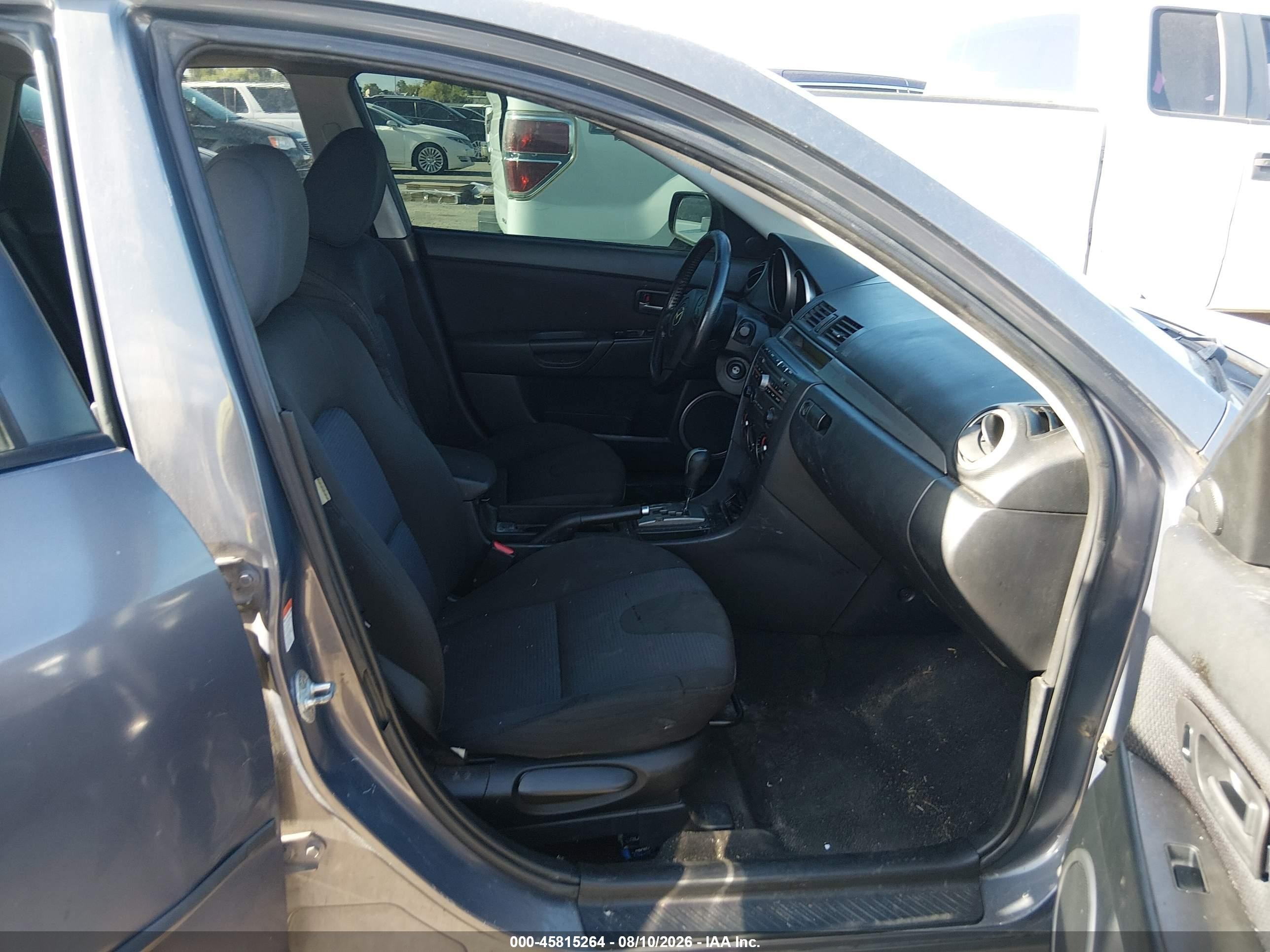 2008 Mazda Mazda3 S Sport Серый vin: JM1BK344281839820