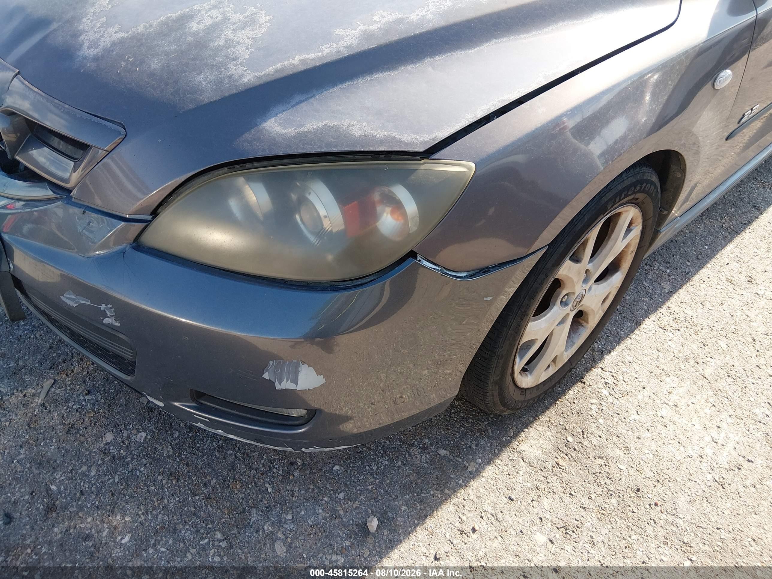 2008 Mazda Mazda3 S Sport Серый vin: JM1BK344281839820