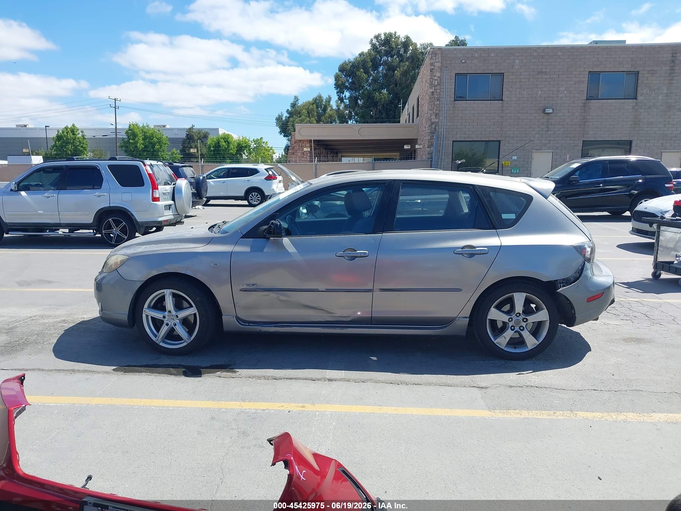 2006 Mazda Mazda3 S Touring Gray vin: JM1BK344361530600