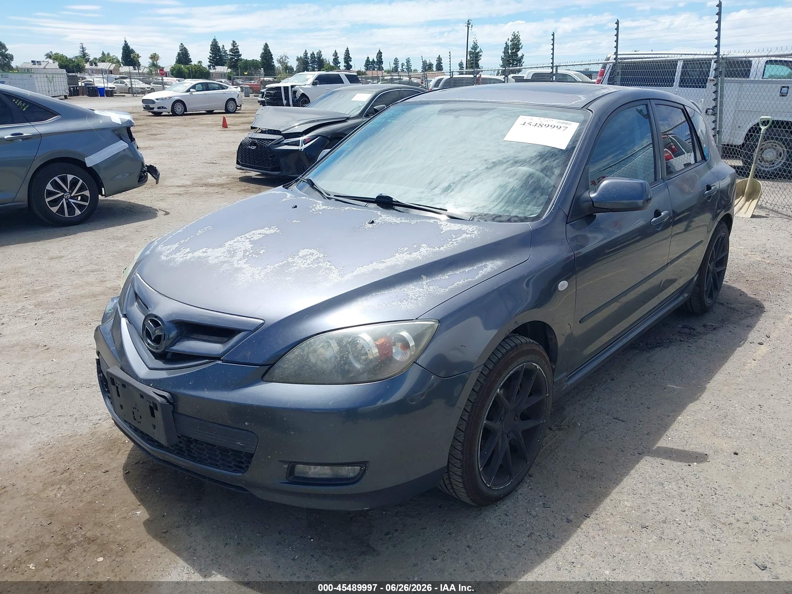 2009 Mazda Mazda3 S Sport Gray vin: JM1BK344391206809