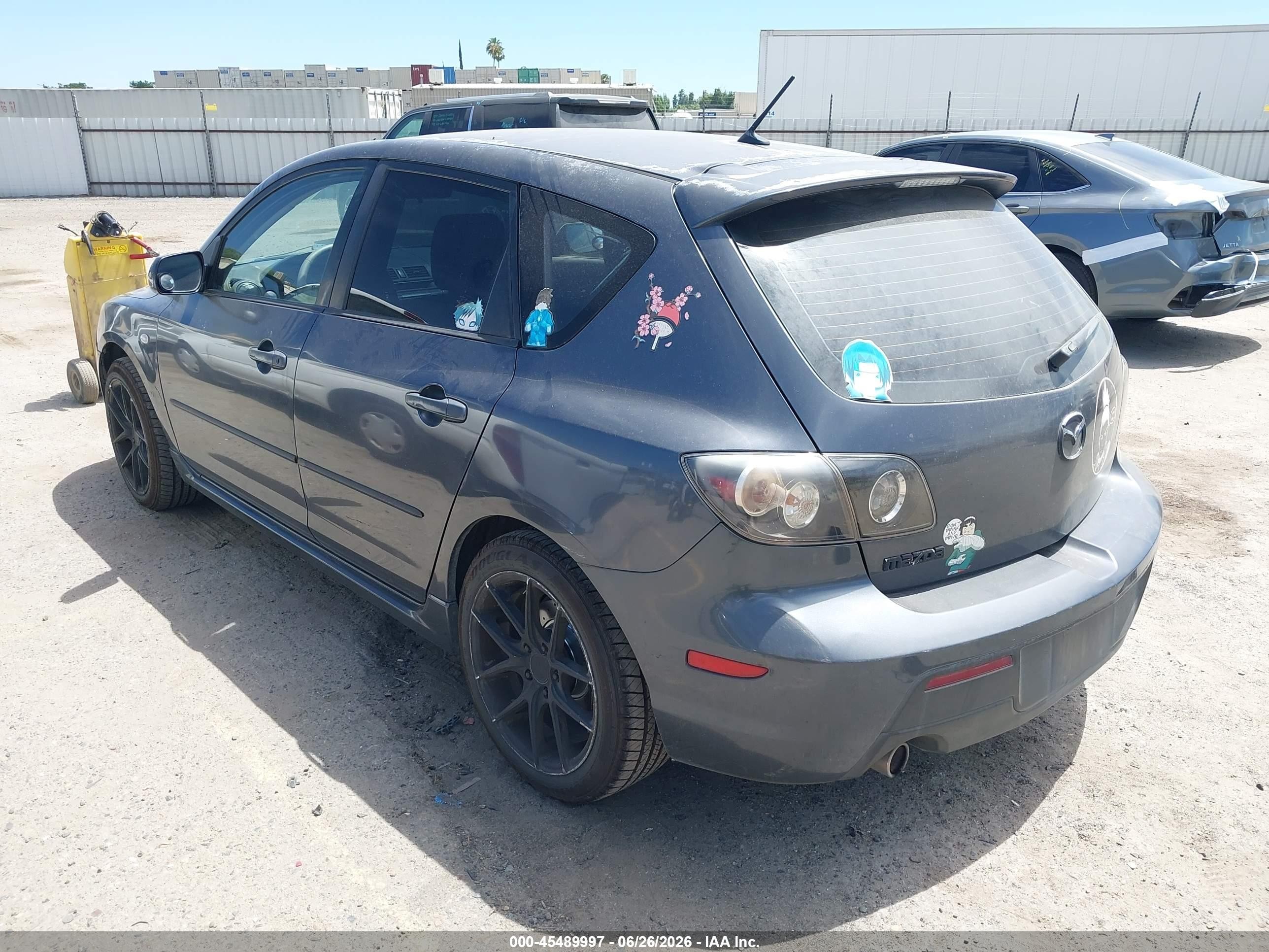 2009 Mazda Mazda3 S Sport Gray vin: JM1BK344391206809