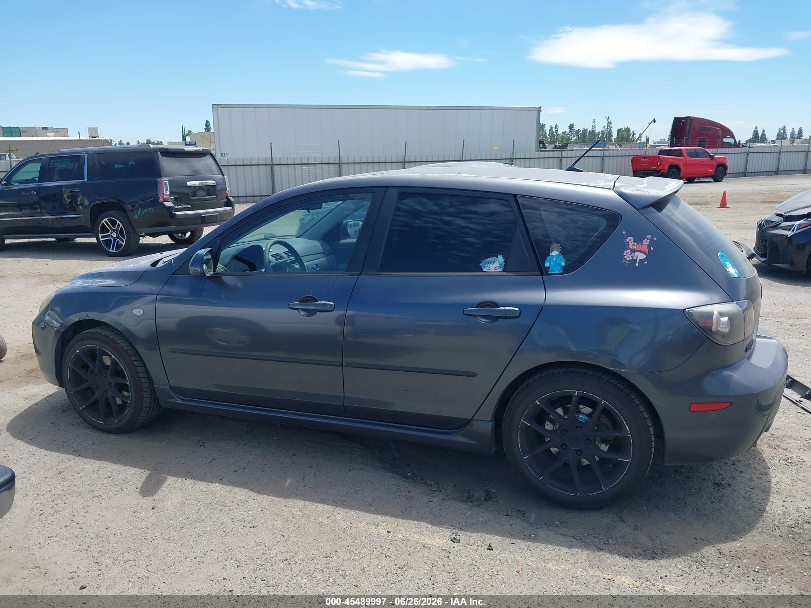 2009 Mazda Mazda3 S Sport Gray vin: JM1BK344391206809