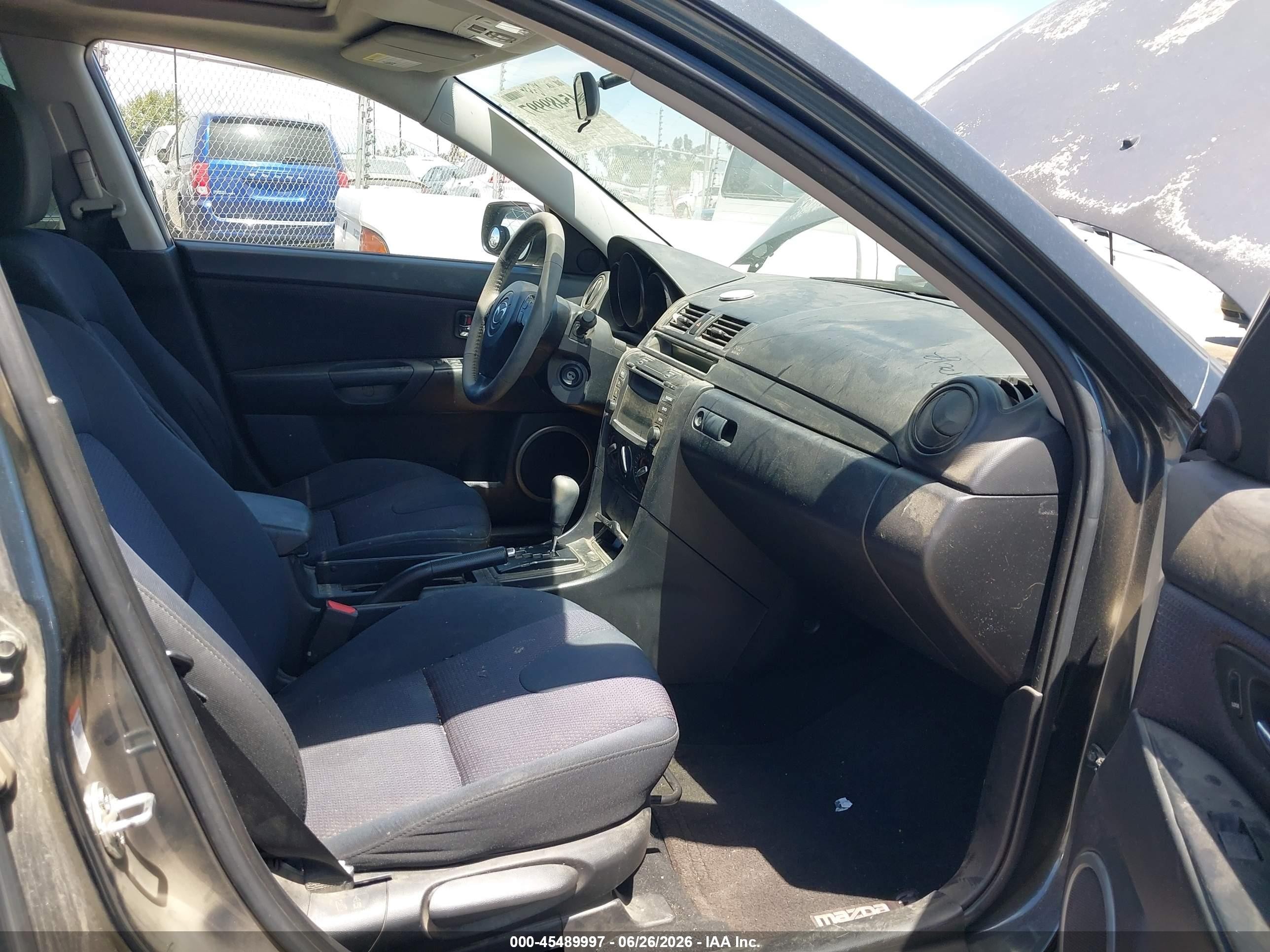 2009 Mazda Mazda3 S Sport Gray vin: JM1BK344391206809