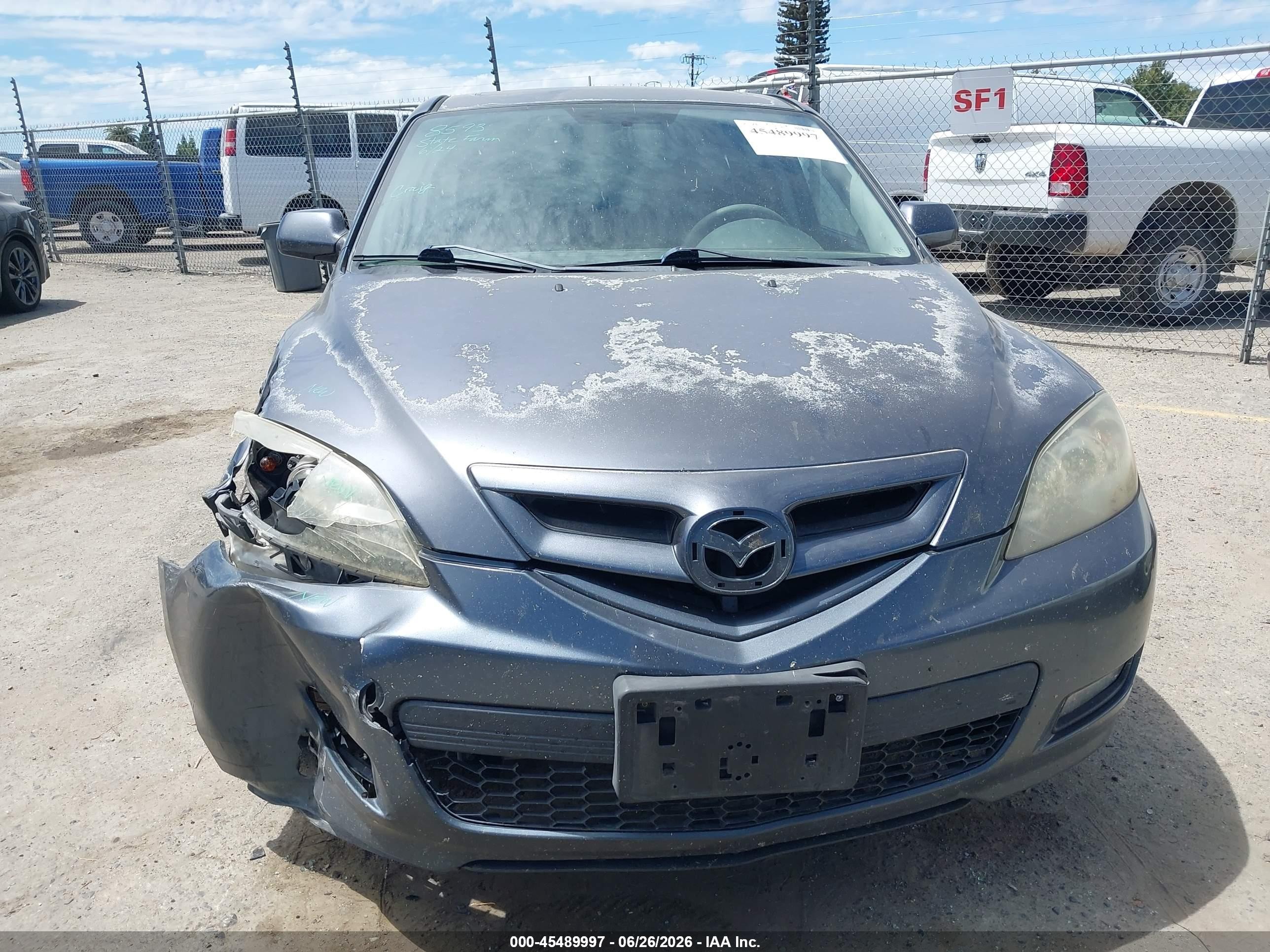 2009 Mazda Mazda3 S Sport Gray vin: JM1BK344391206809