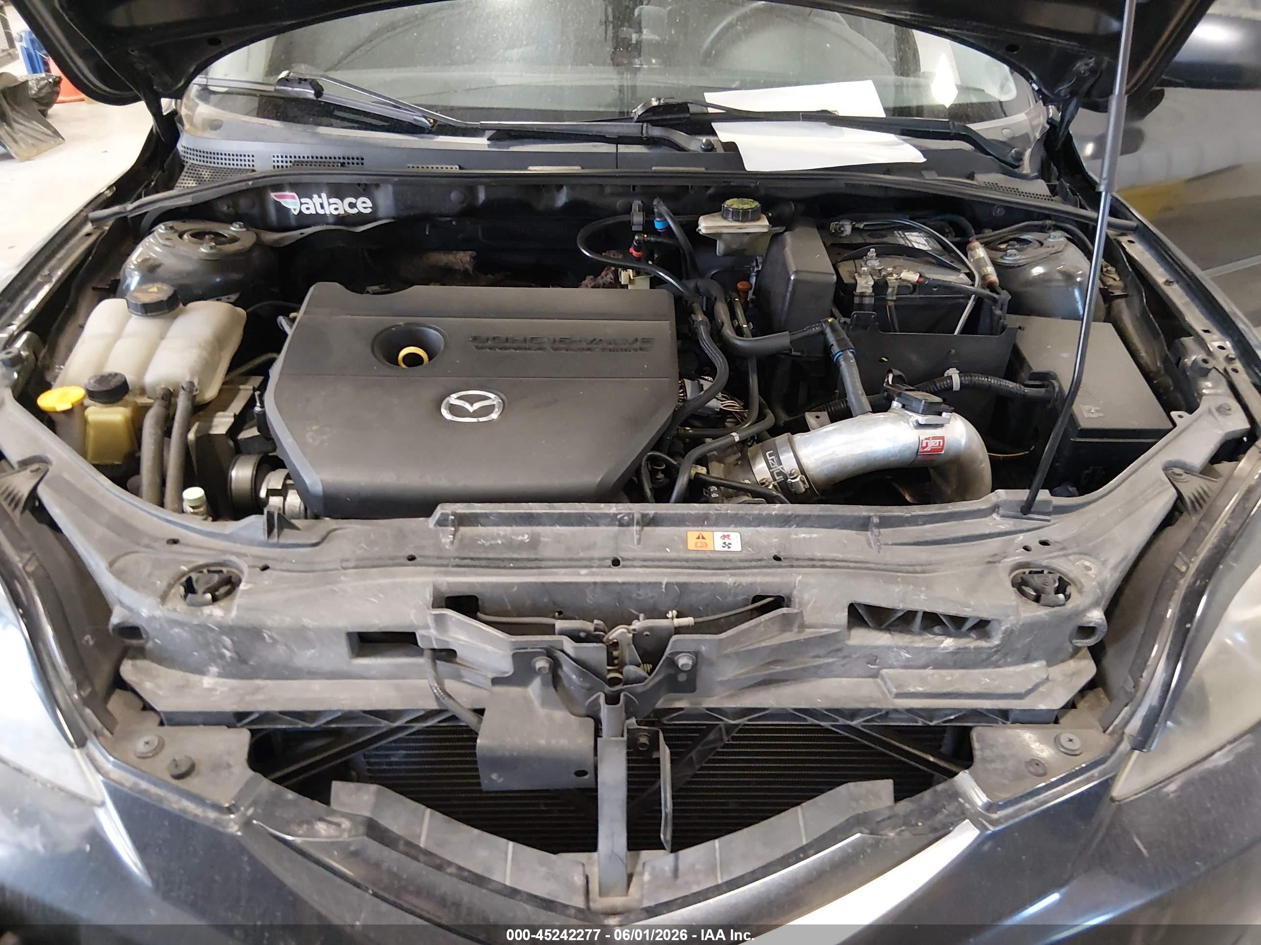 2009 Mazda Mazda3 S Grand Touring Черный vin: JM1BK344391238062