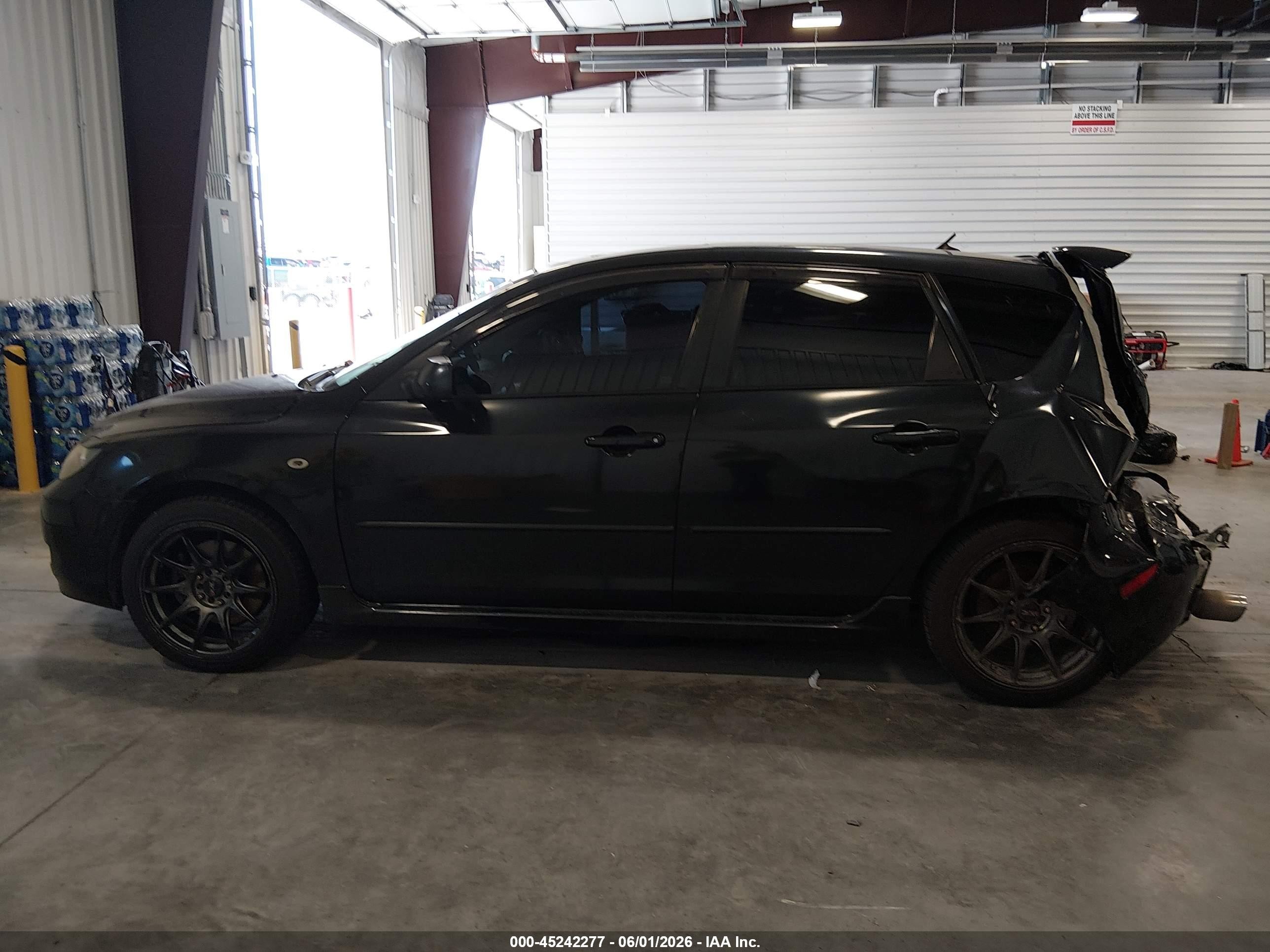 2009 Mazda Mazda3 S Grand Touring Черный vin: JM1BK344391238062