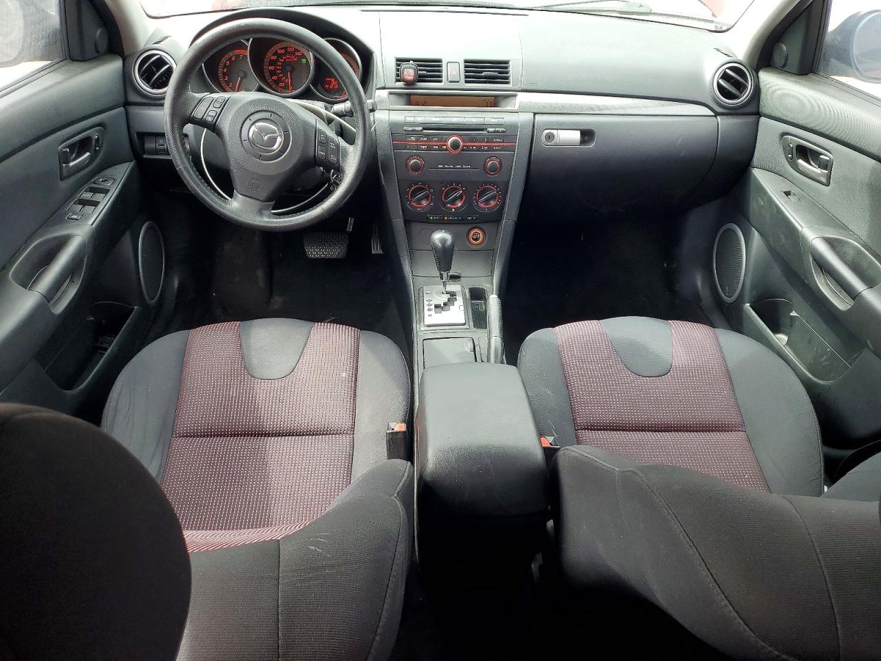 2006 Mazda 3 Hatchback Red vin: JM1BK344461485487
