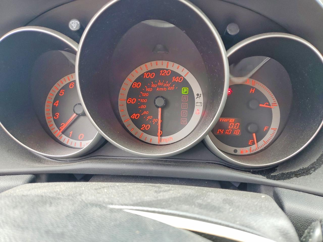 2006 Mazda 3 Hatchback Red vin: JM1BK344461485487