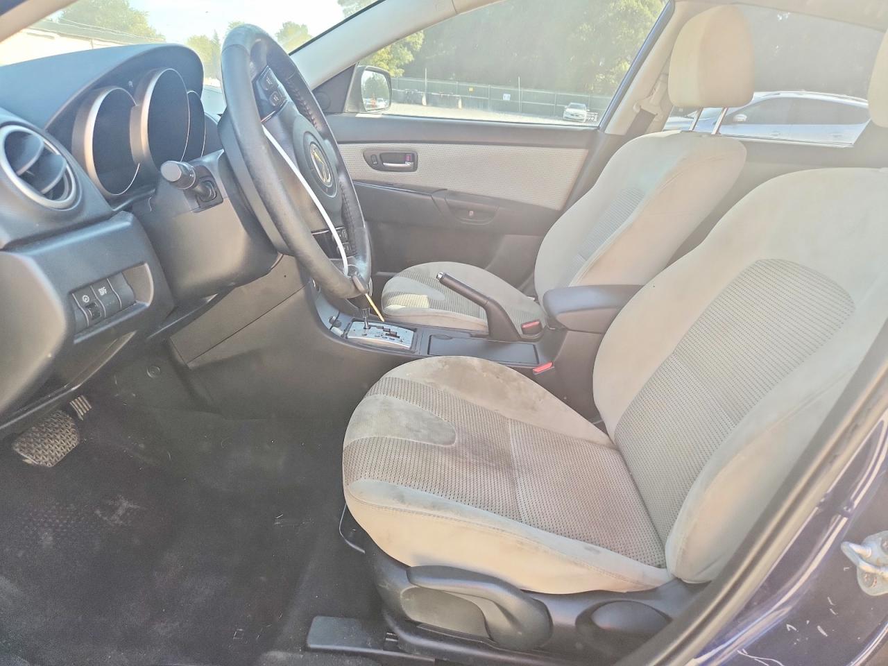 2008 Mazda 3 Hatchback Blue vin: JM1BK344481132895