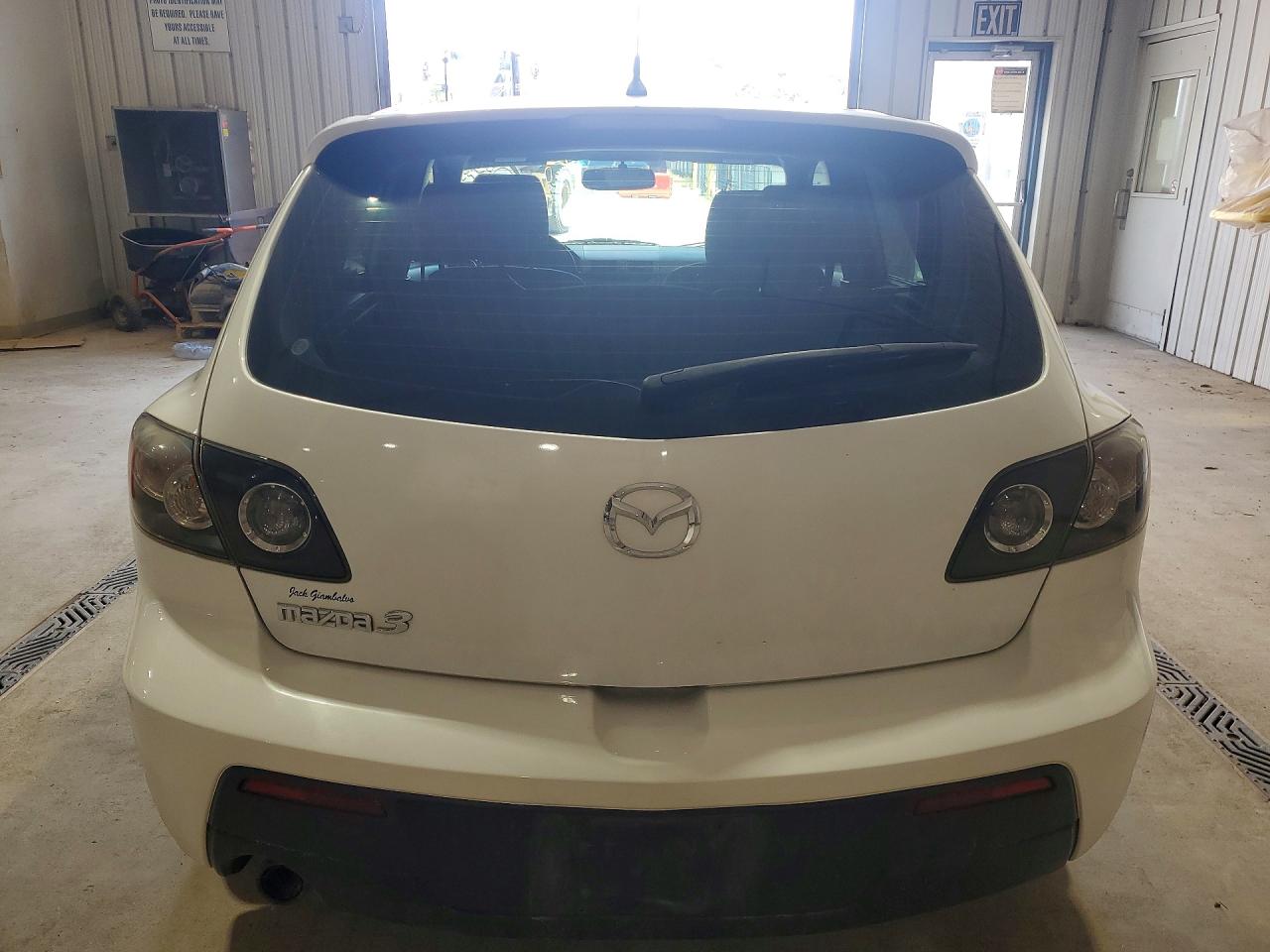 2009 Mazda 3 S White vin: JM1BK344591245305