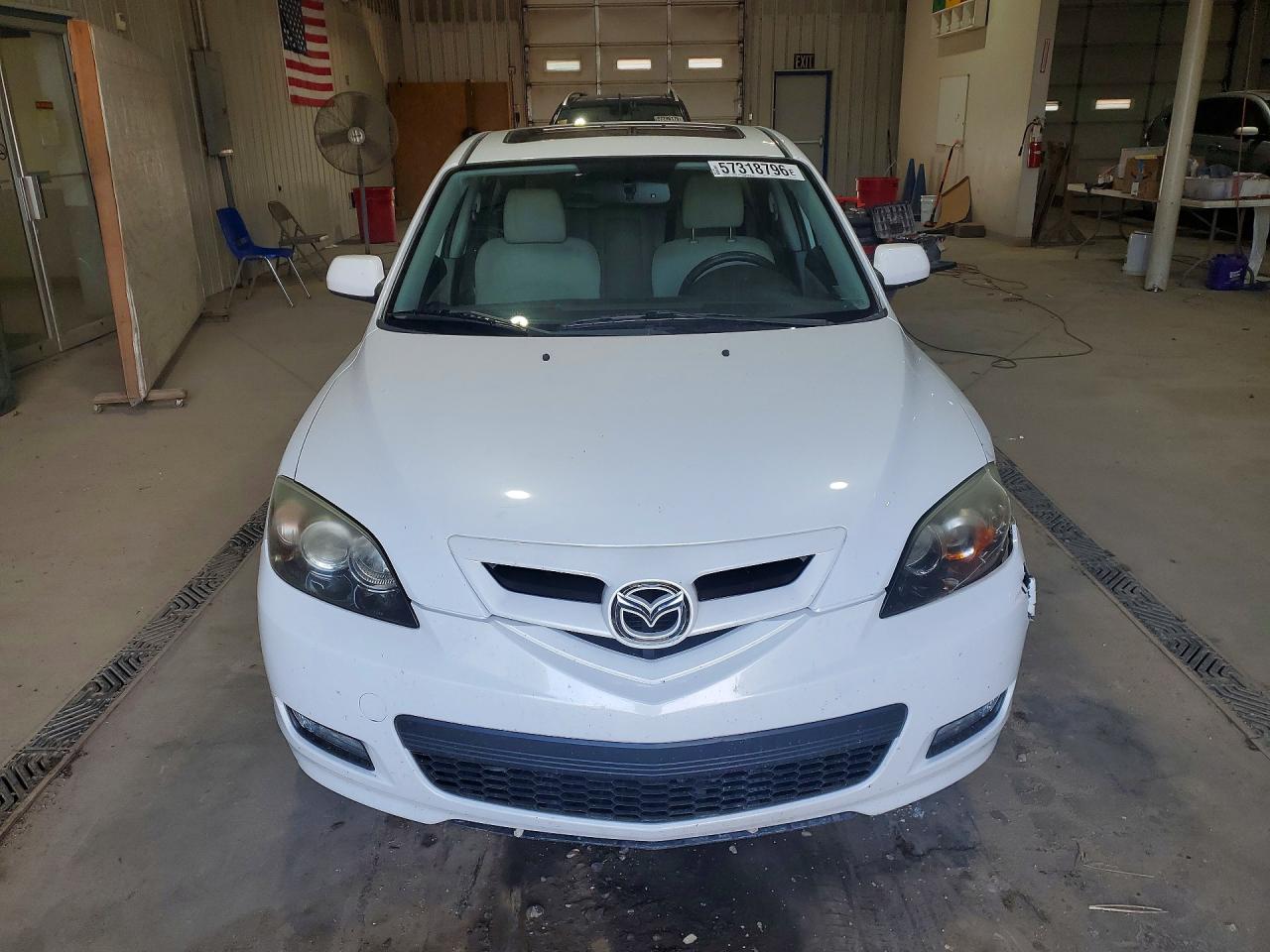 2009 Mazda 3 S White vin: JM1BK344591245305