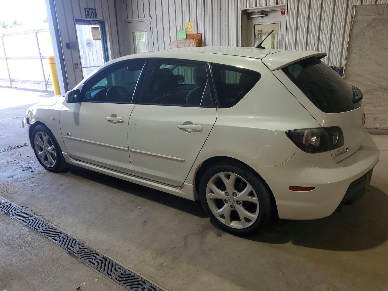 2009 Mazda 3 S White vin: JM1BK344591245305
