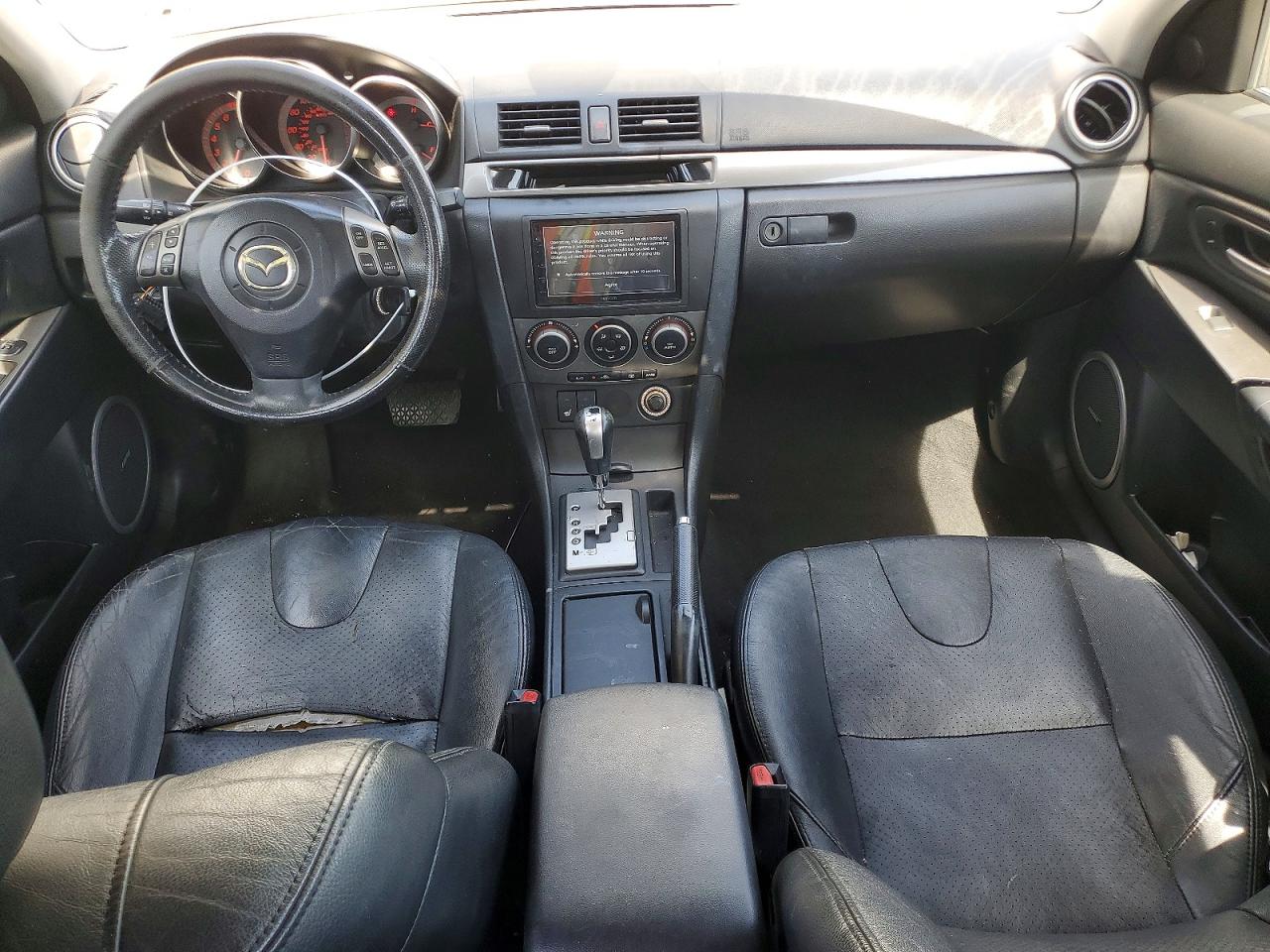 2007 Mazda 3 Hatchback White vin: JM1BK344671646620