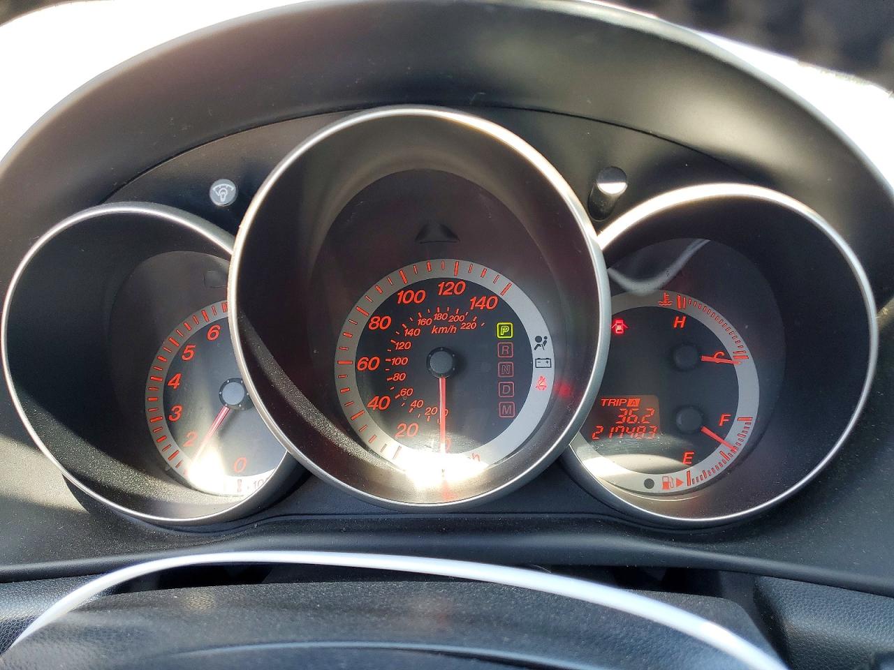 2007 Mazda 3 Hatchback White vin: JM1BK344671646620