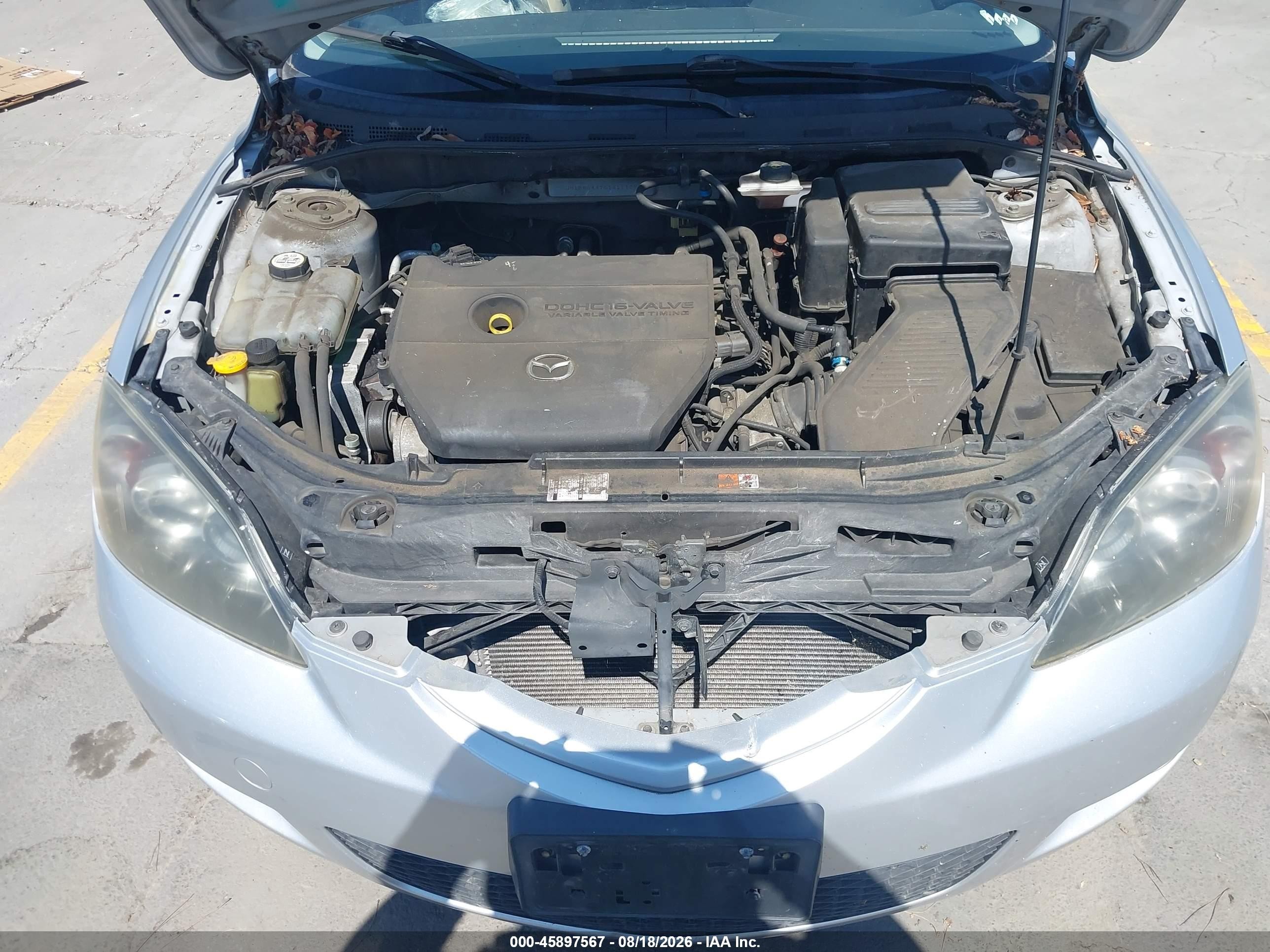 2006 Mazda Mazda3 S Grand Touring Silver vin: JM1BK344761411125